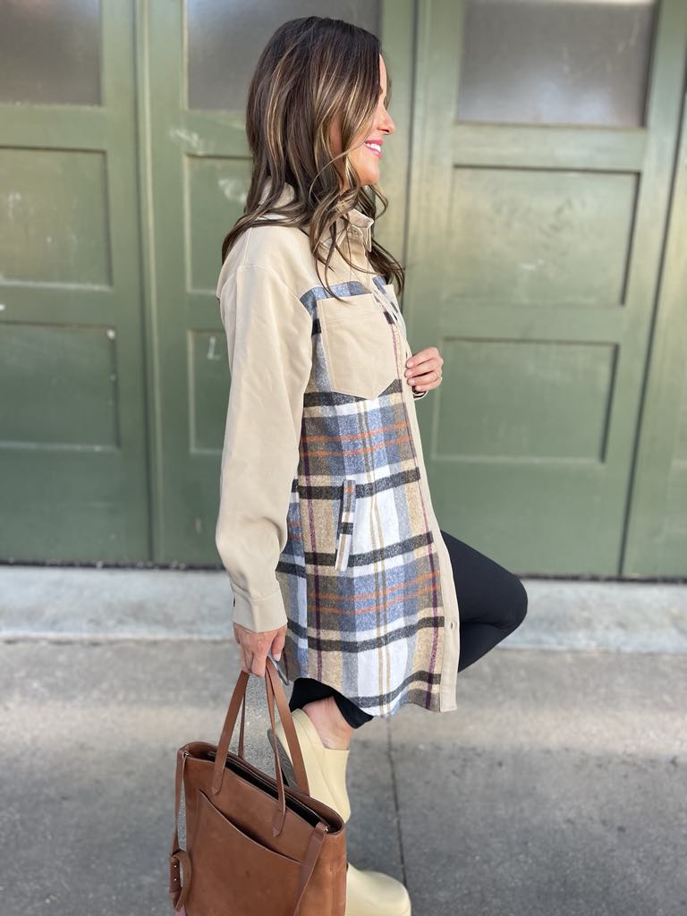PREORDER: Durham Plaid Jacket in Two Colors Ave Shops