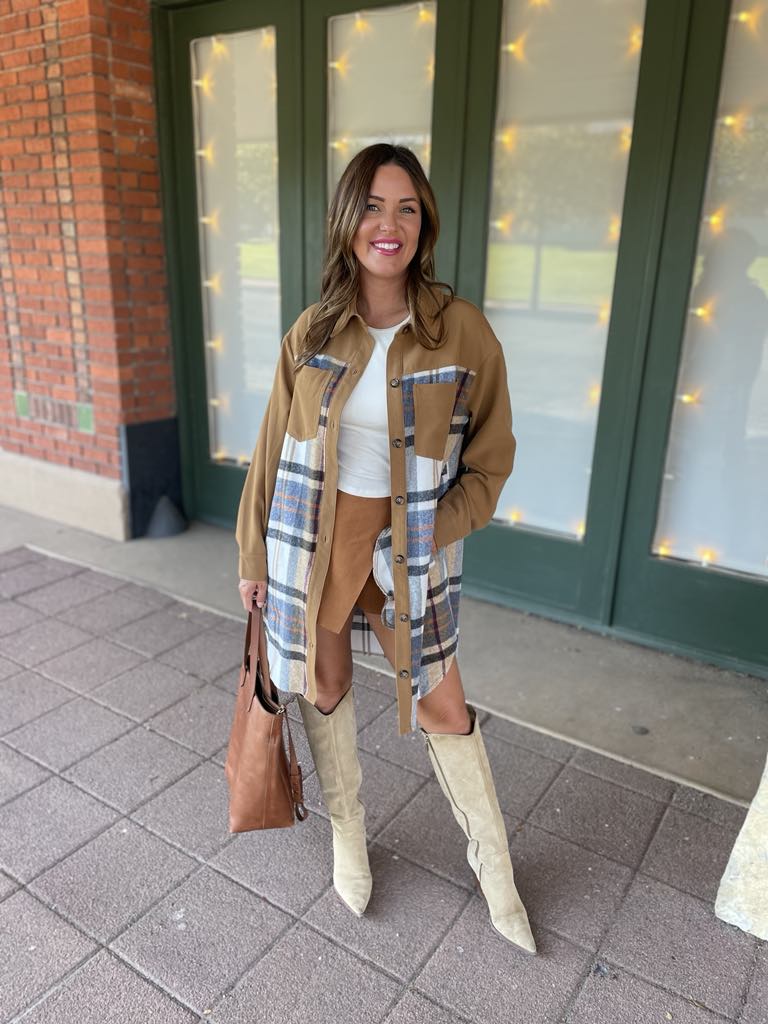 PREORDER: Durham Plaid Jacket in Two Colors Ave Shops
