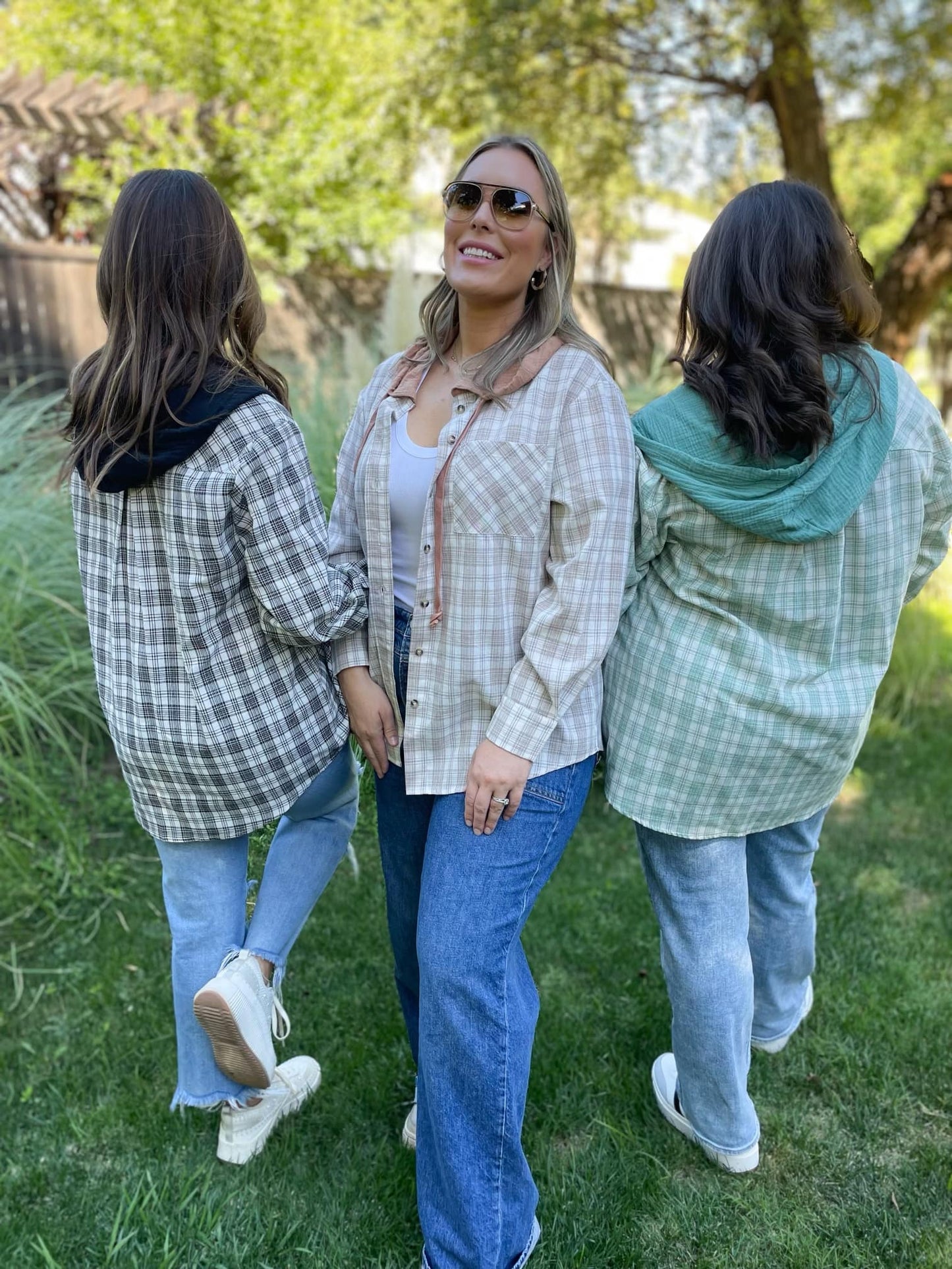 PREORDER: Laramie Hooded Button Up in Four Colors Ave Shops