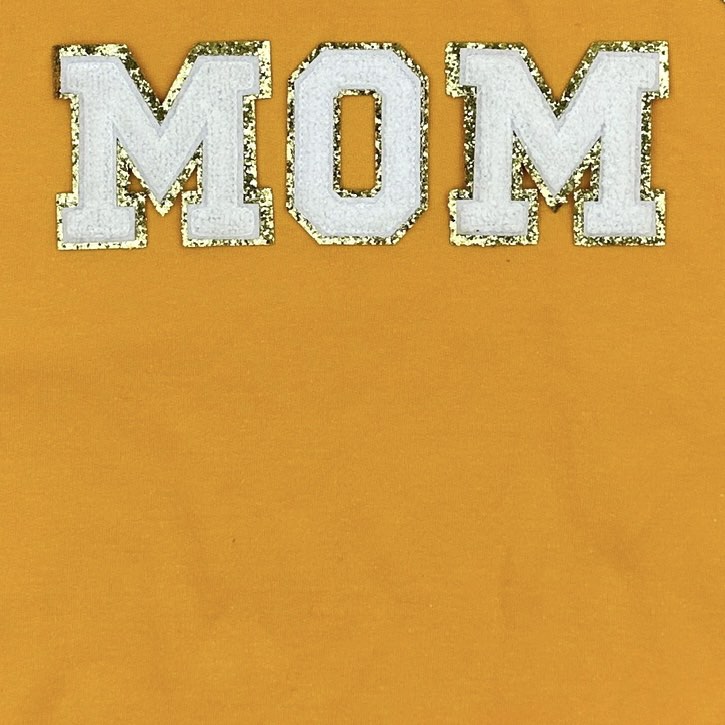 Football Mom Chenille Patch Sweatshirt Ave Shops