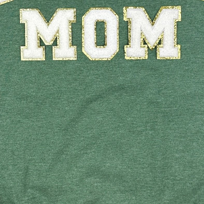 Football Mom Chenille Patch Sweatshirt Ave Shops