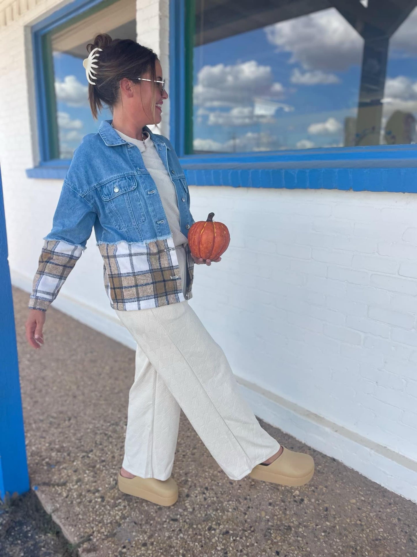 PREORDER: Telluride Denim + Plaid Jacket Ave Shops