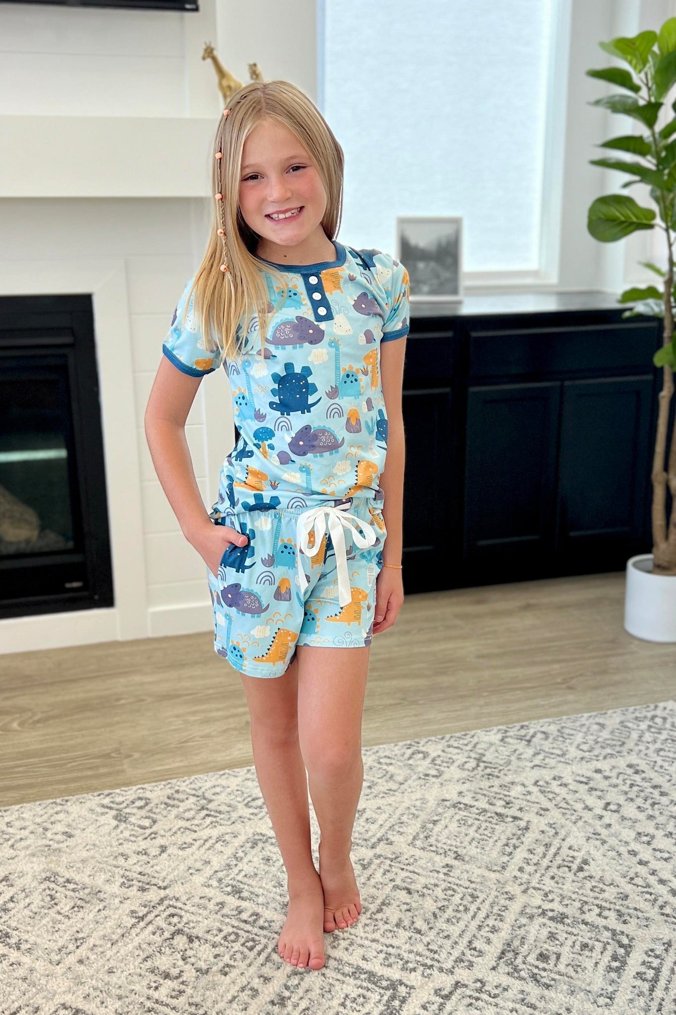 PREORDER: Matching Short Pajamas in Assorted Prints Ave Shops