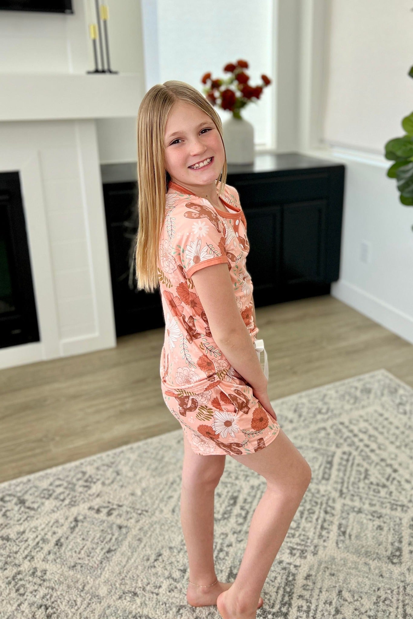 PREORDER: Matching Short Pajamas in Assorted Prints Ave Shops