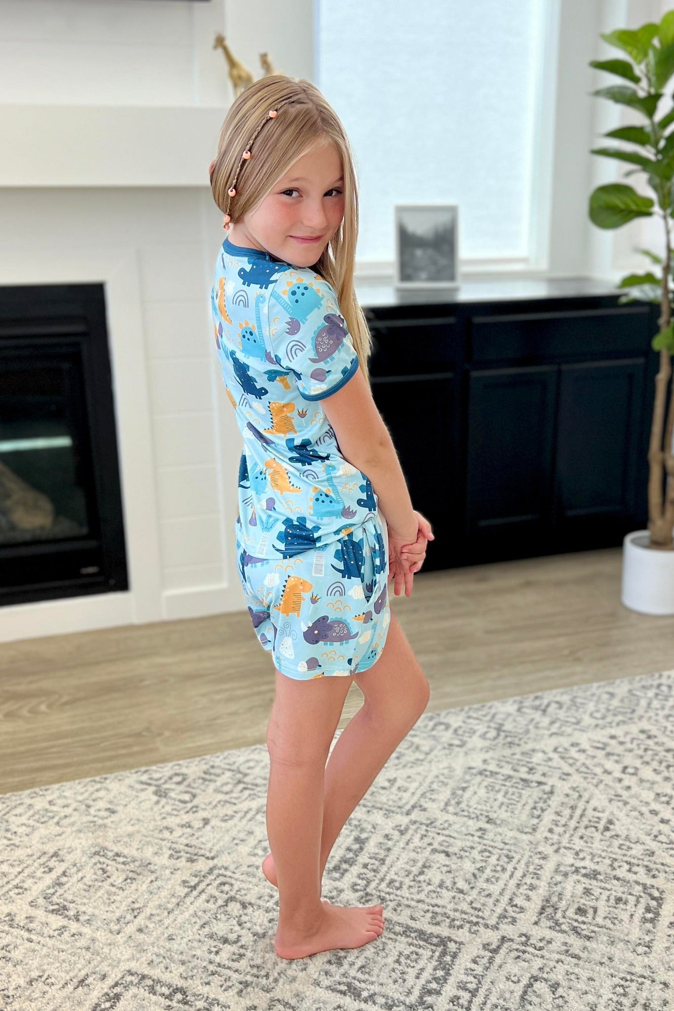 PREORDER: Matching Short Pajamas in Assorted Prints Ave Shops