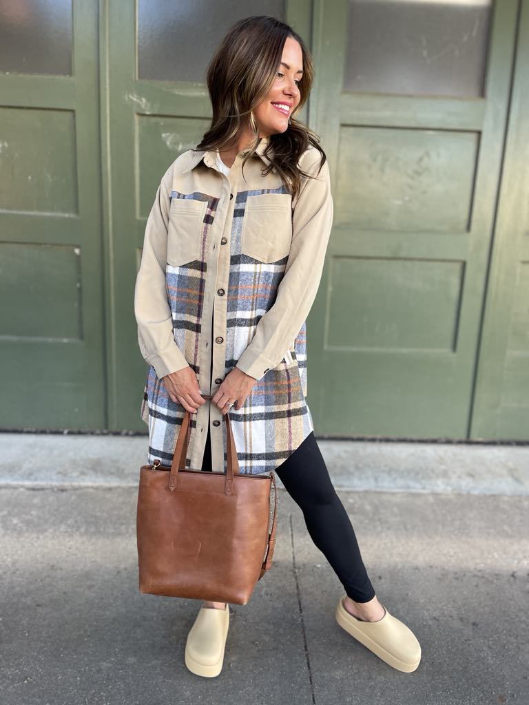 PREORDER: Durham Plaid Jacket in Two Colors Ave Shops