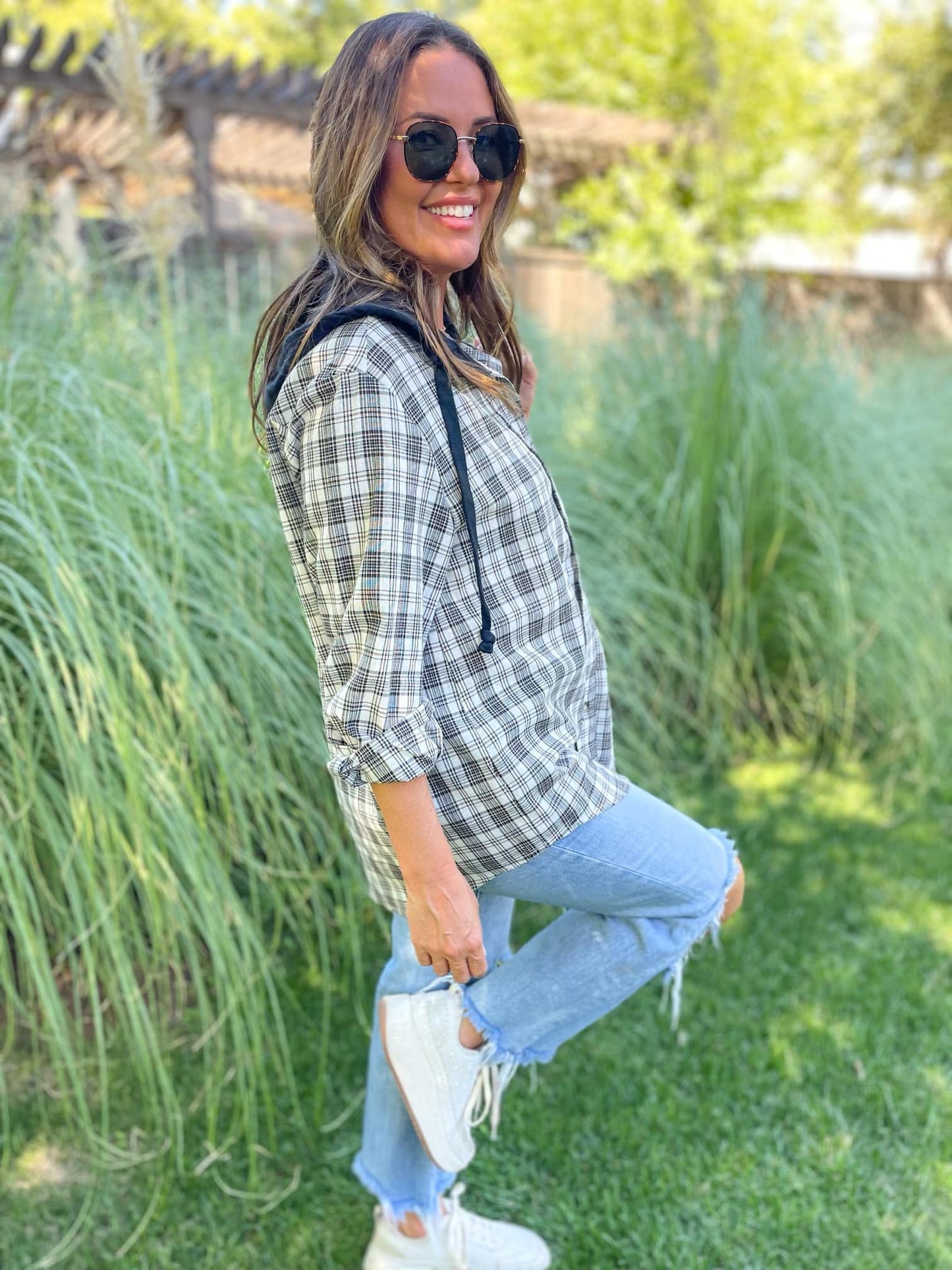 PREORDER: Laramie Hooded Button Up in Four Colors Ave Shops