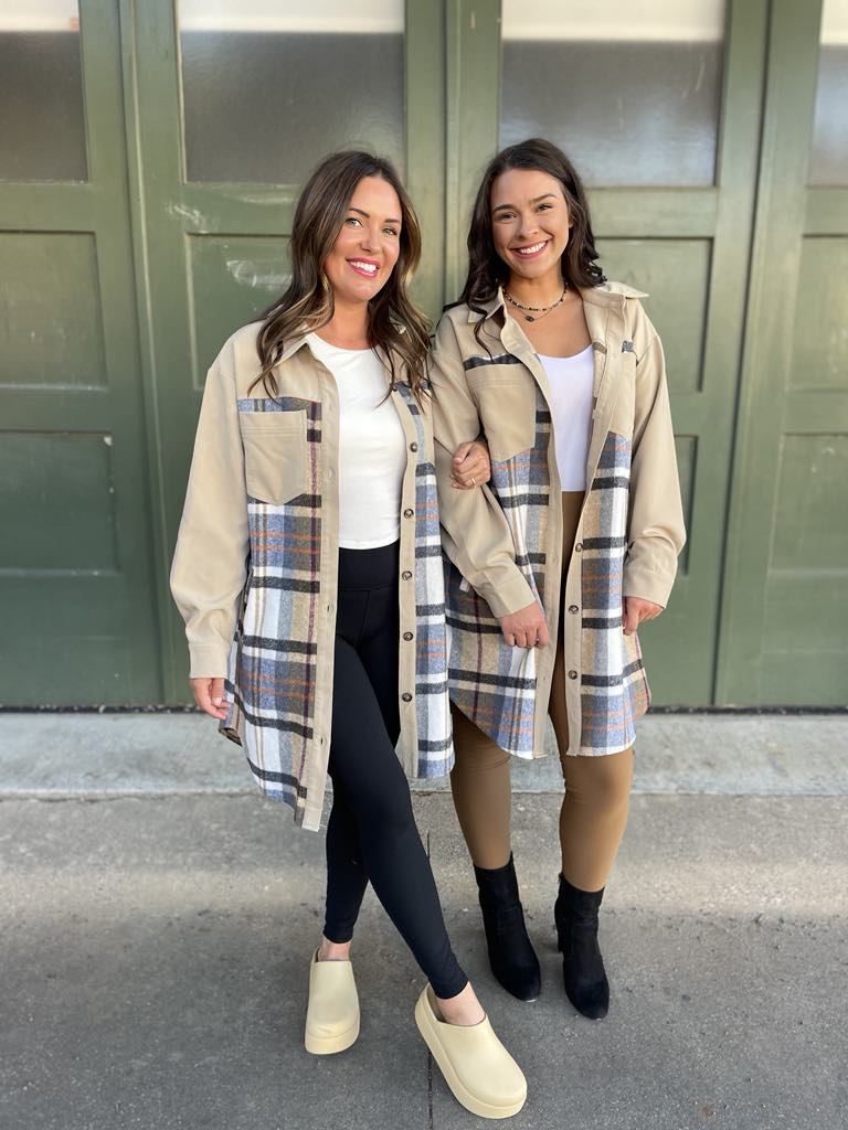 PREORDER: Durham Plaid Jacket in Two Colors Ave Shops