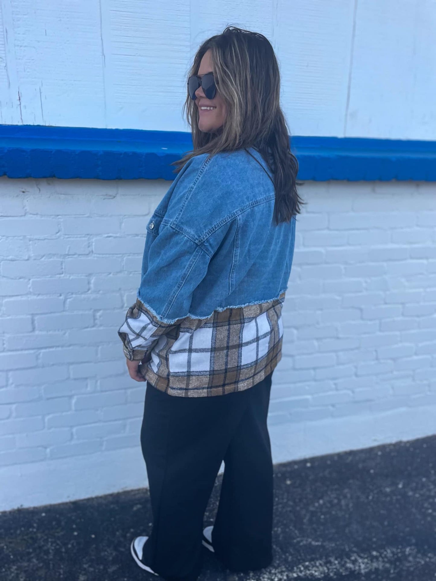PREORDER: Telluride Denim + Plaid Jacket Ave Shops