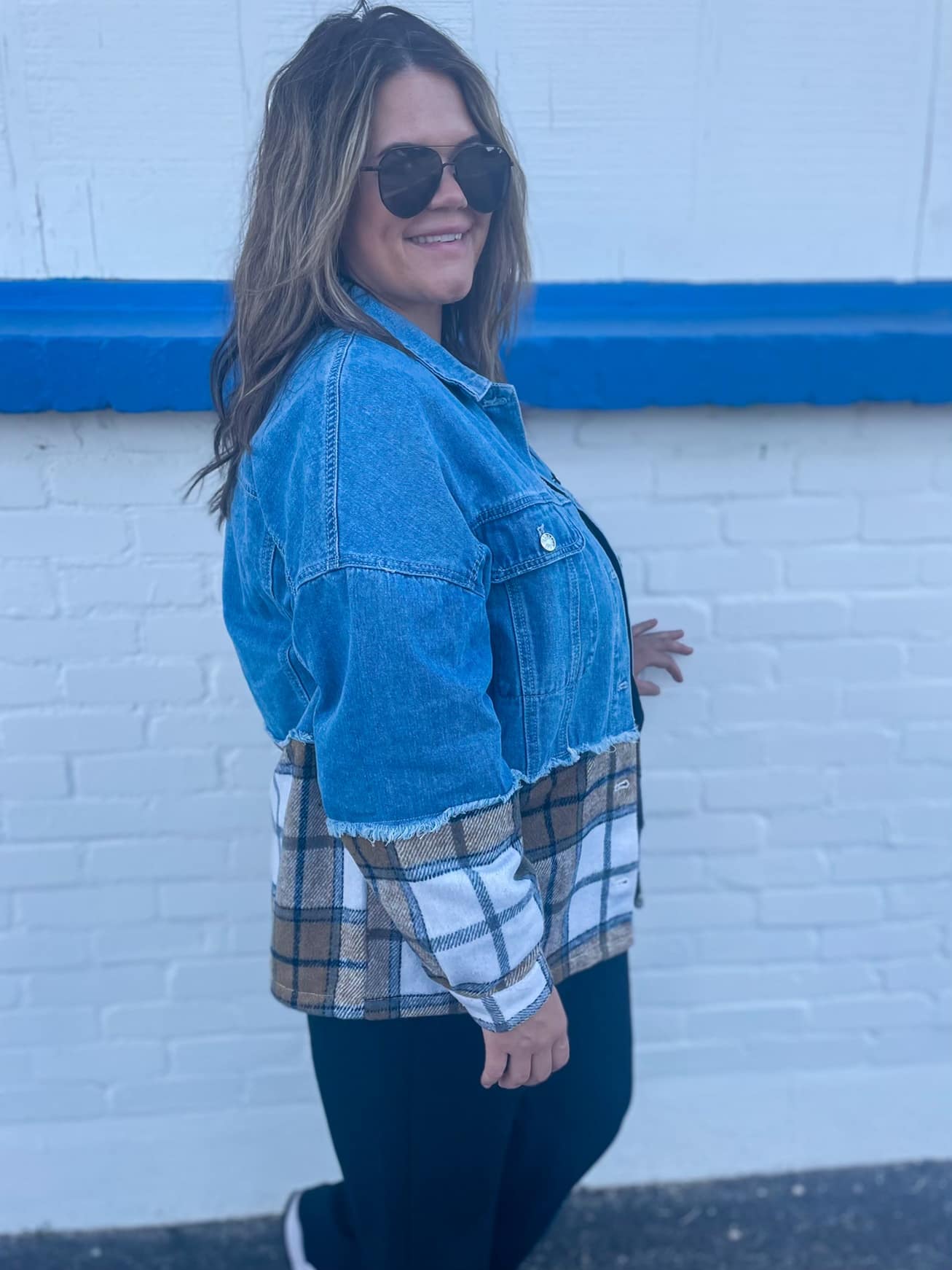 PREORDER: Telluride Denim + Plaid Jacket Ave Shops