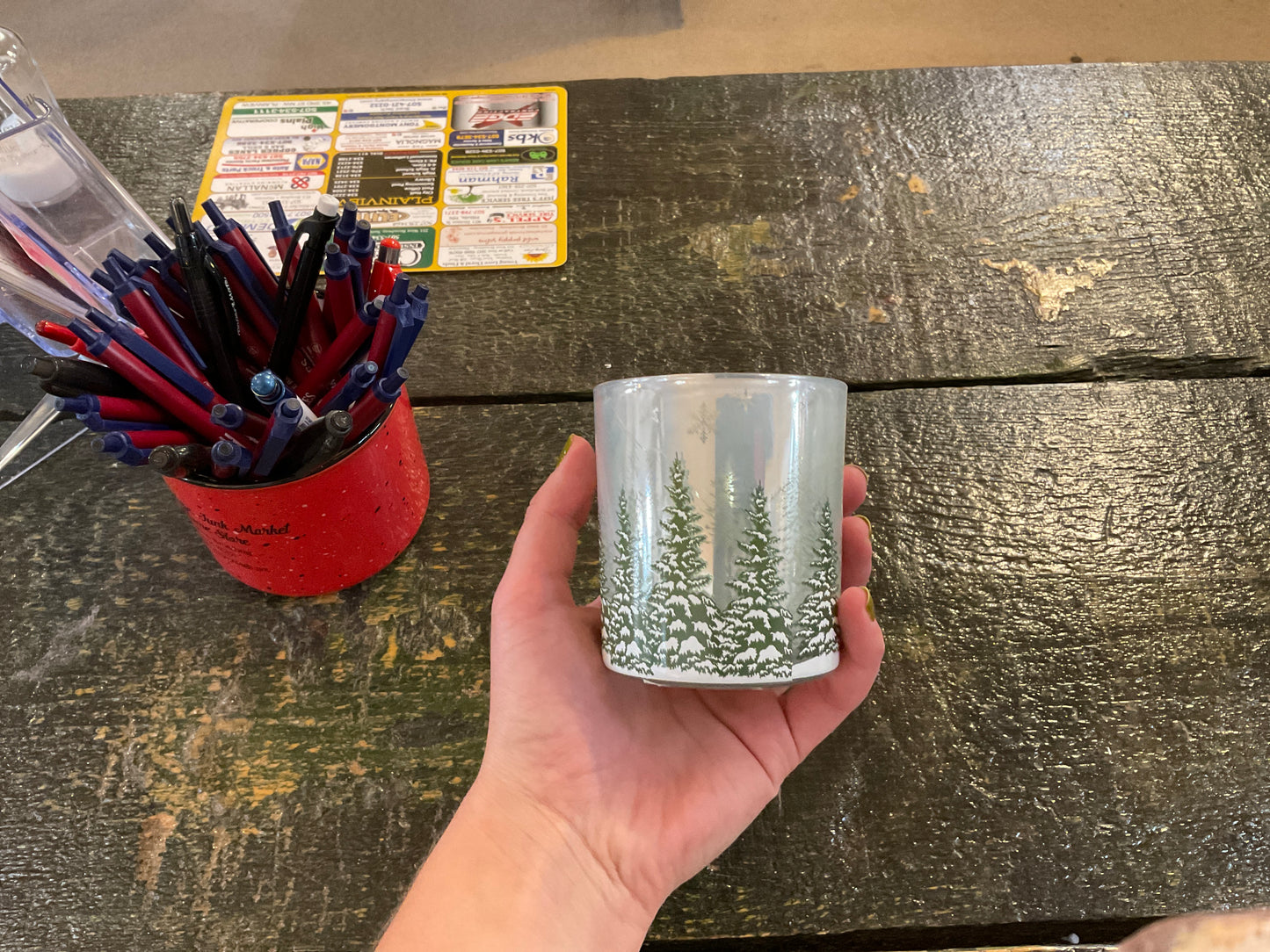 Small candle holder
