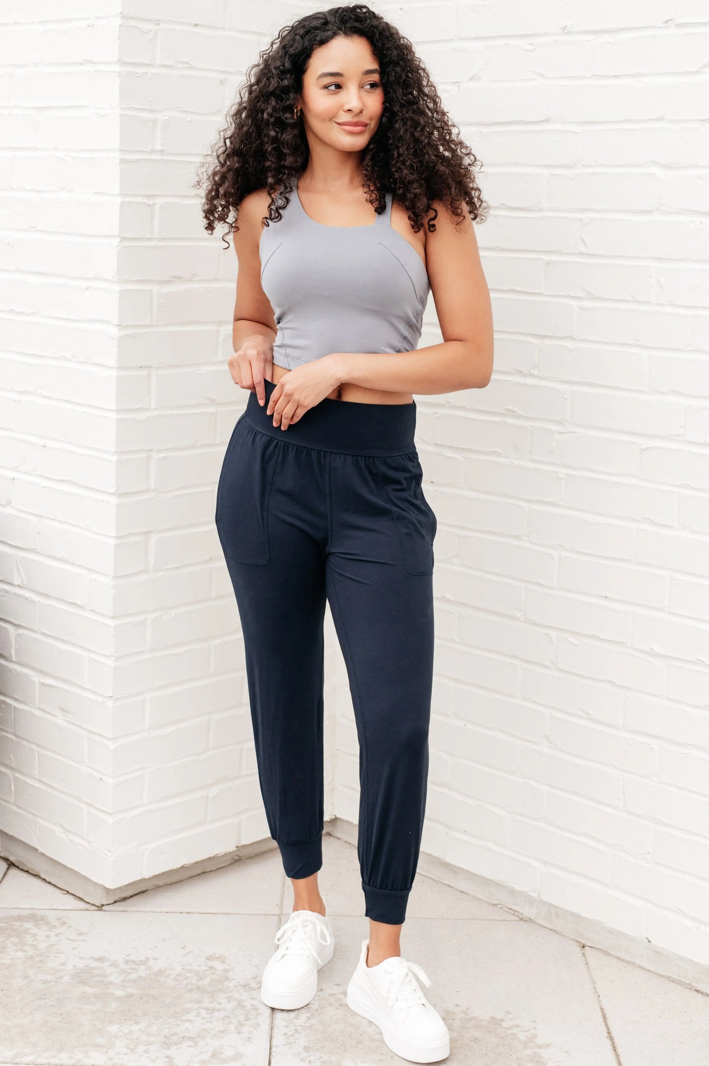 Always Accelerating Joggers in Nocturnal Navy Ave Shops
