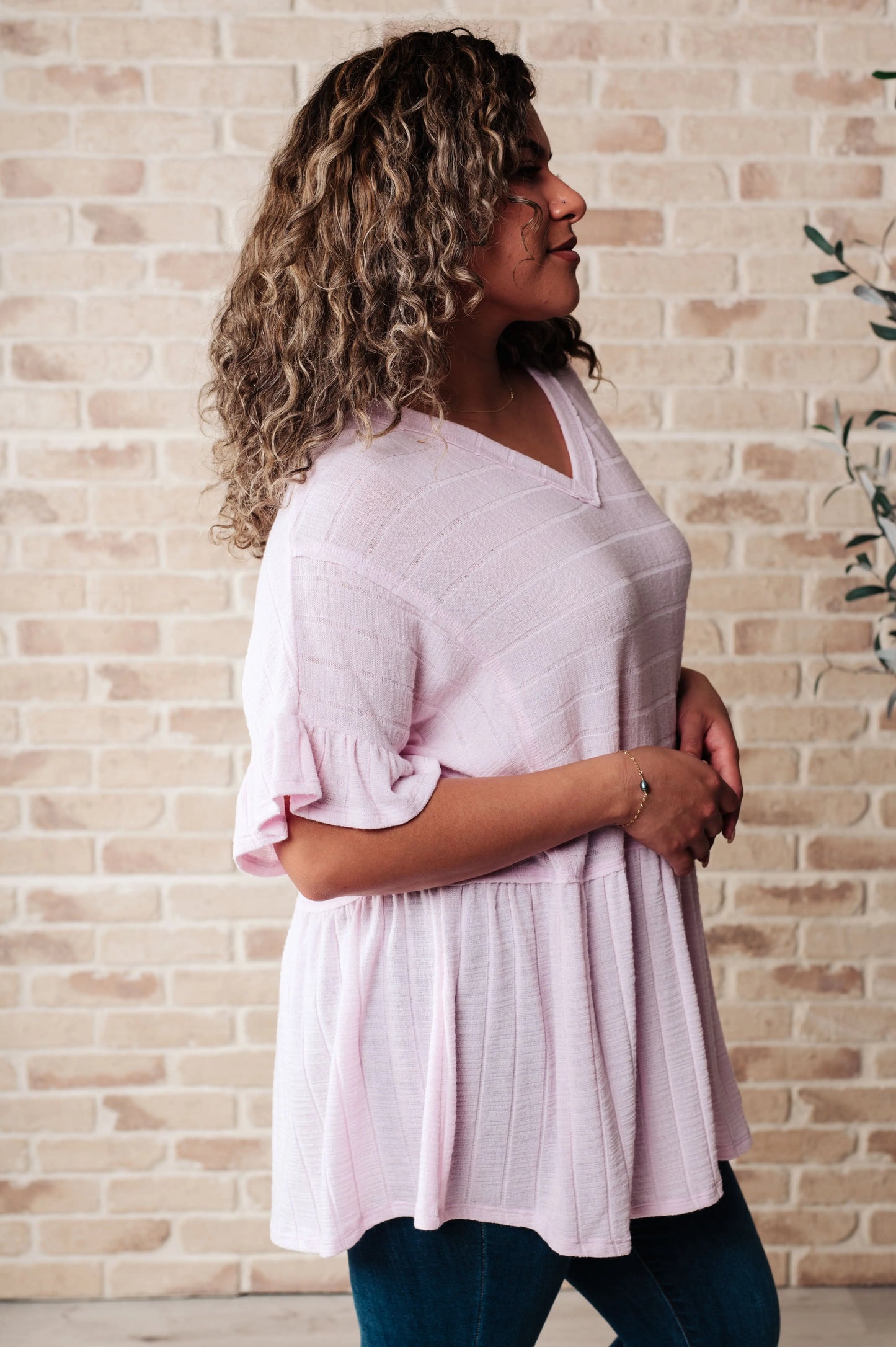 Can't Find the Words V-Neck Blouse Ave Shops