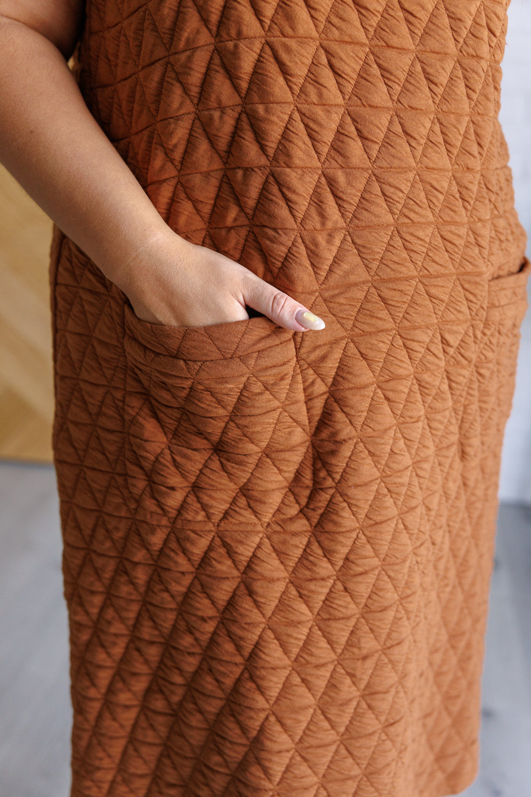 Free Falling Quilted Midi Dress Ave Shops