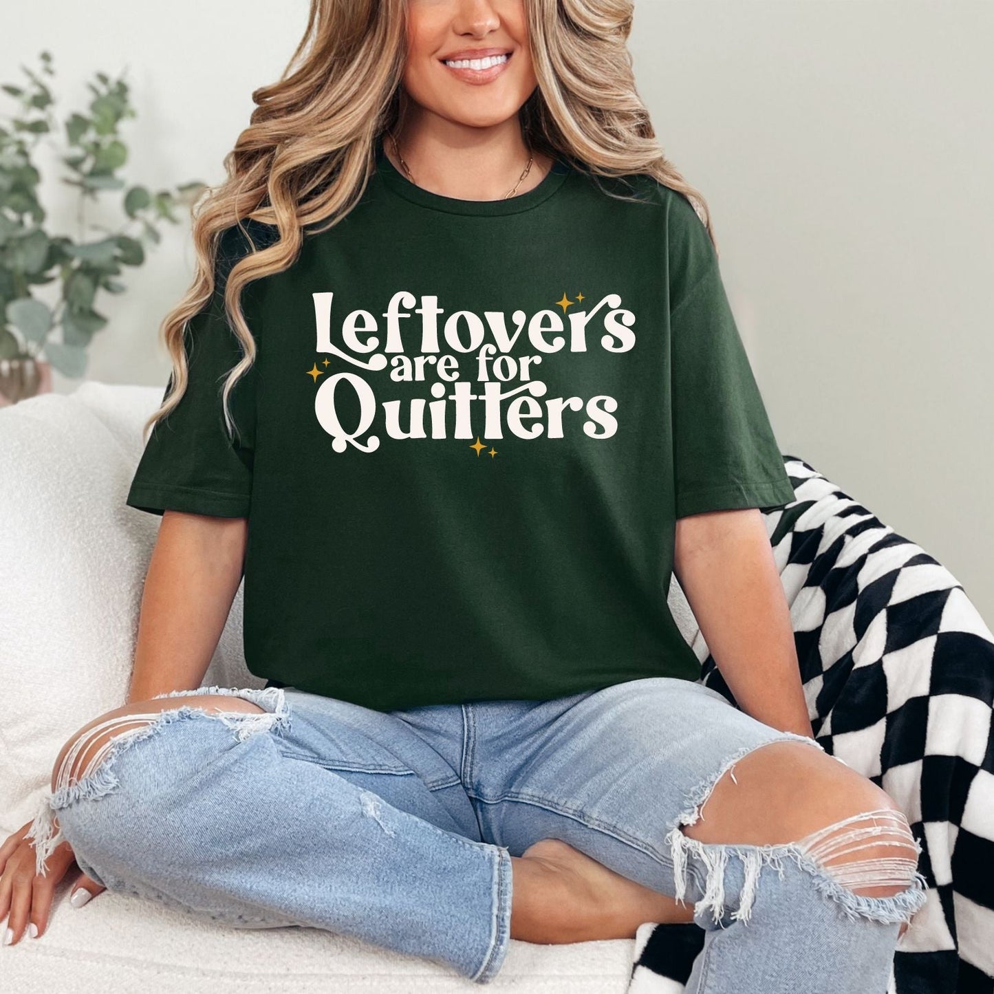 Leftovers Are For Quitters Graphic Tee Ave Shops