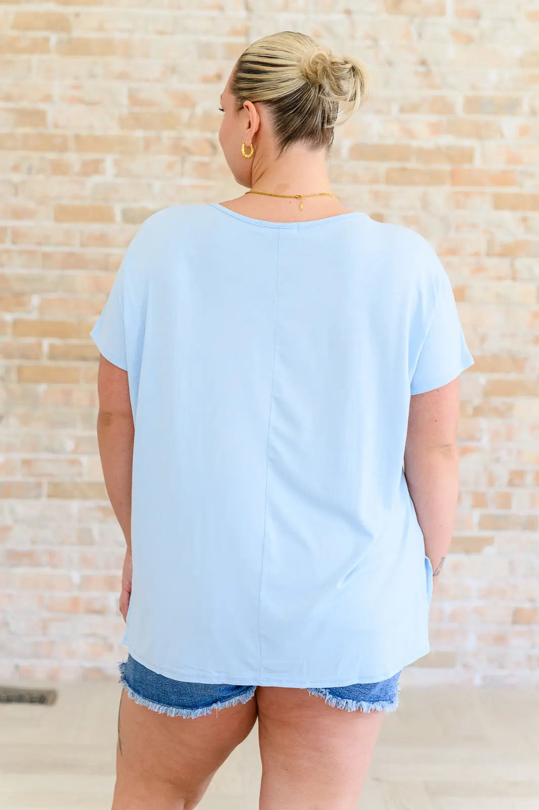 I'll Fly Away Round Neck Relaxed Top Ave Shops