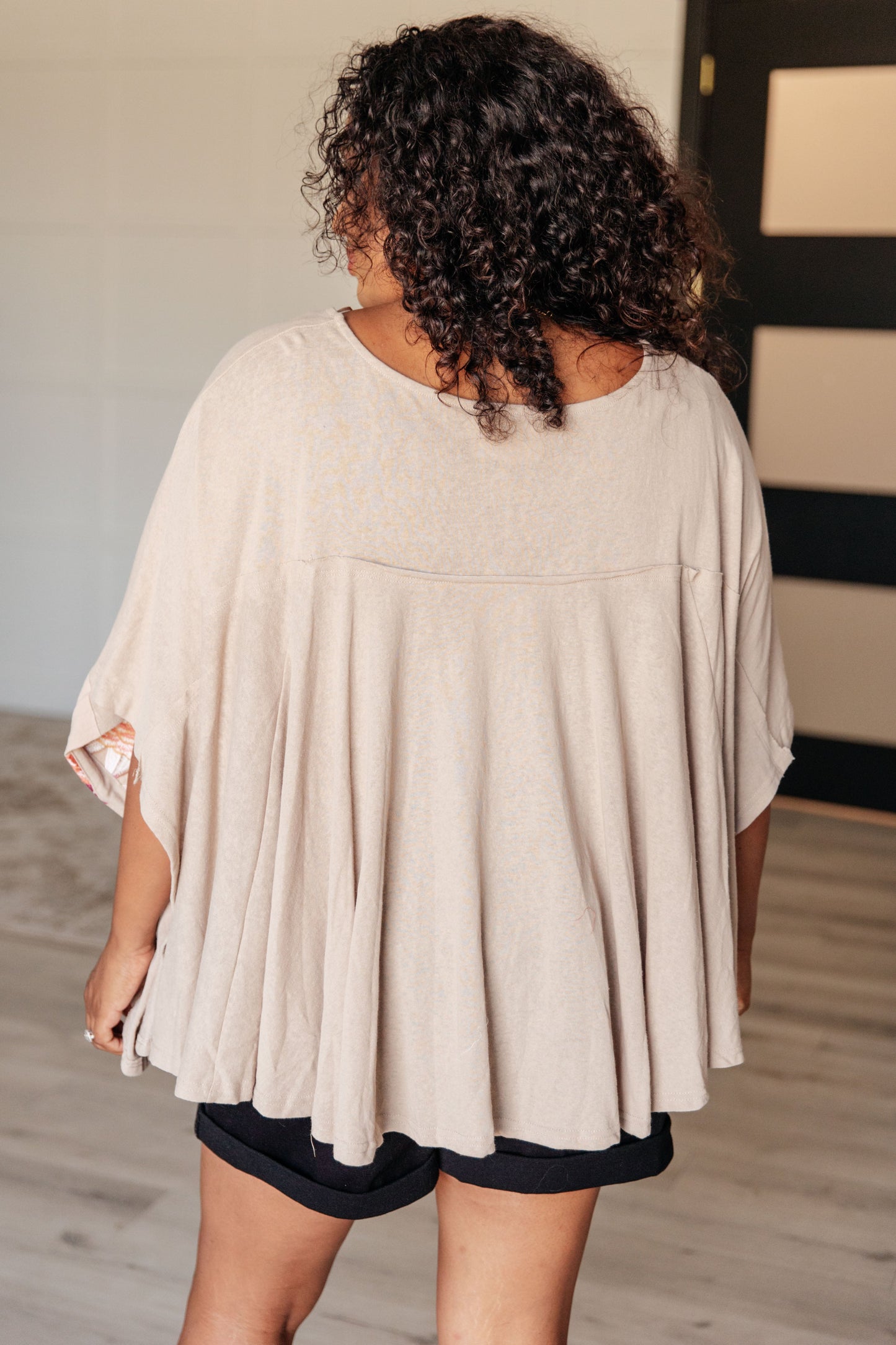 Isabel Embroidered Tunic in Mocha Ave Shops