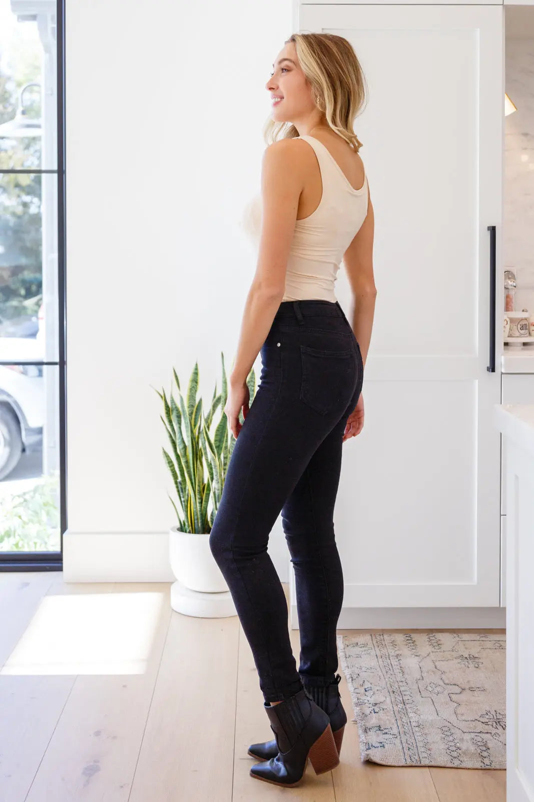 Keep Me Around Bodysuit in Beige Ave Shops