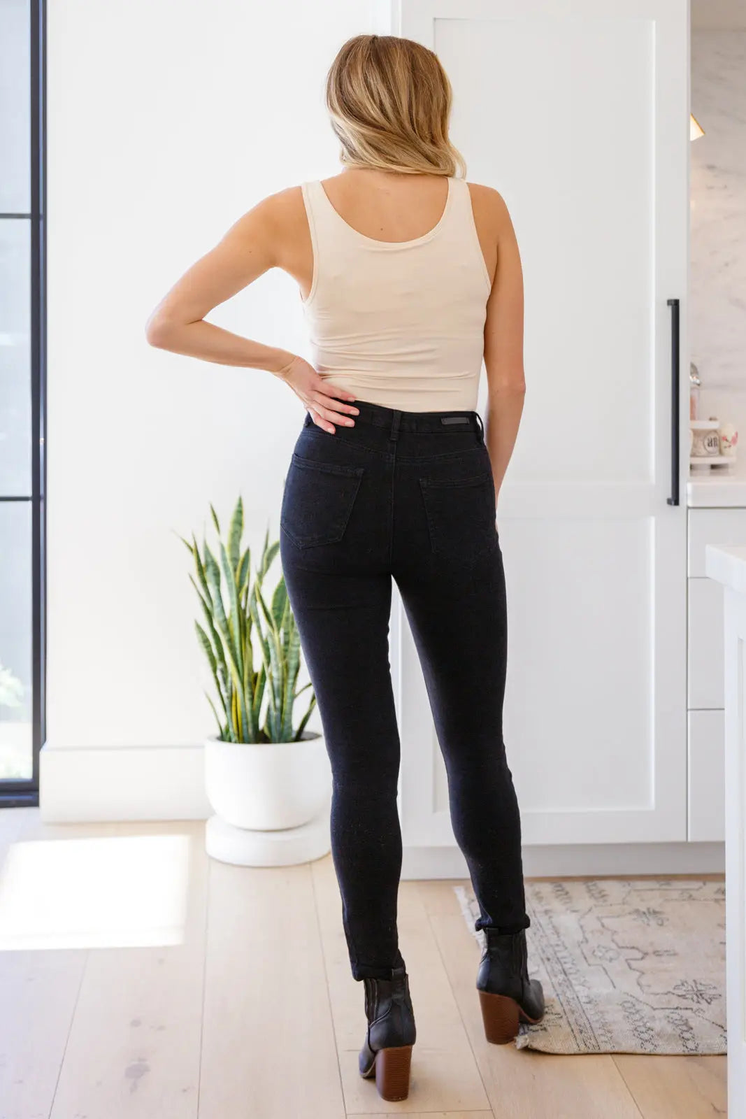 Keep Me Around Bodysuit in Beige Ave Shops