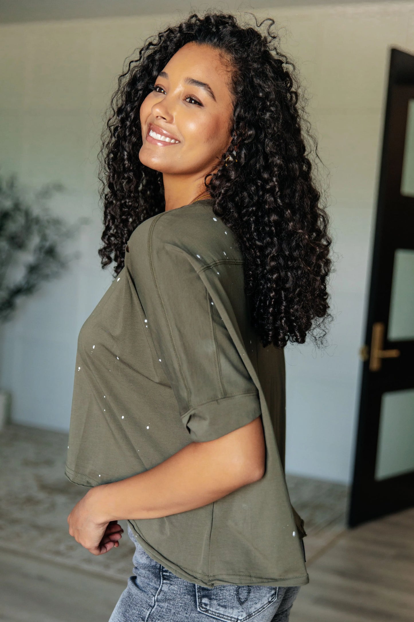 Less Than Stressed Asymmetrical Distressed Top Ave Shops