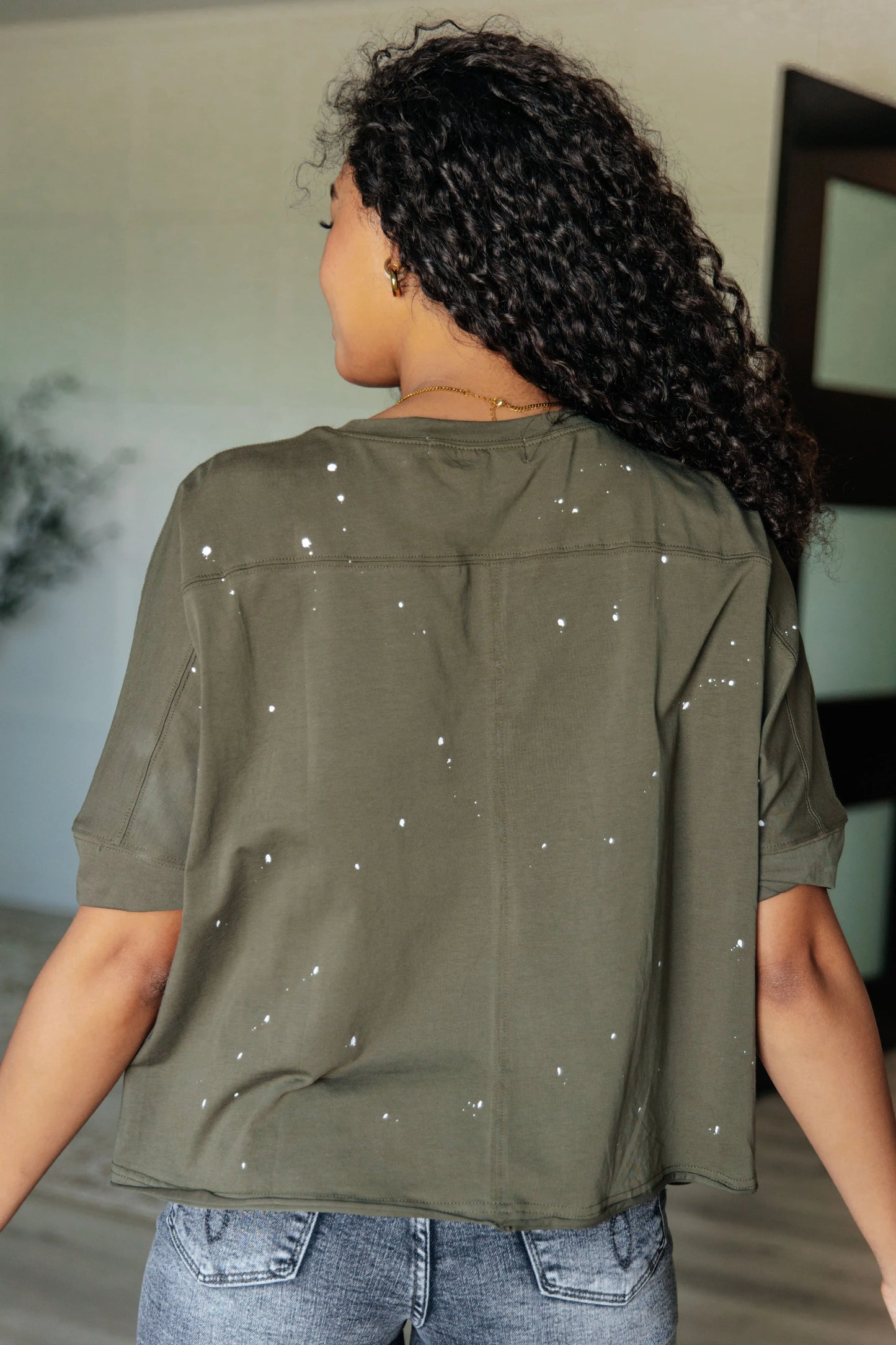 Less Than Stressed Asymmetrical Distressed Top Ave Shops
