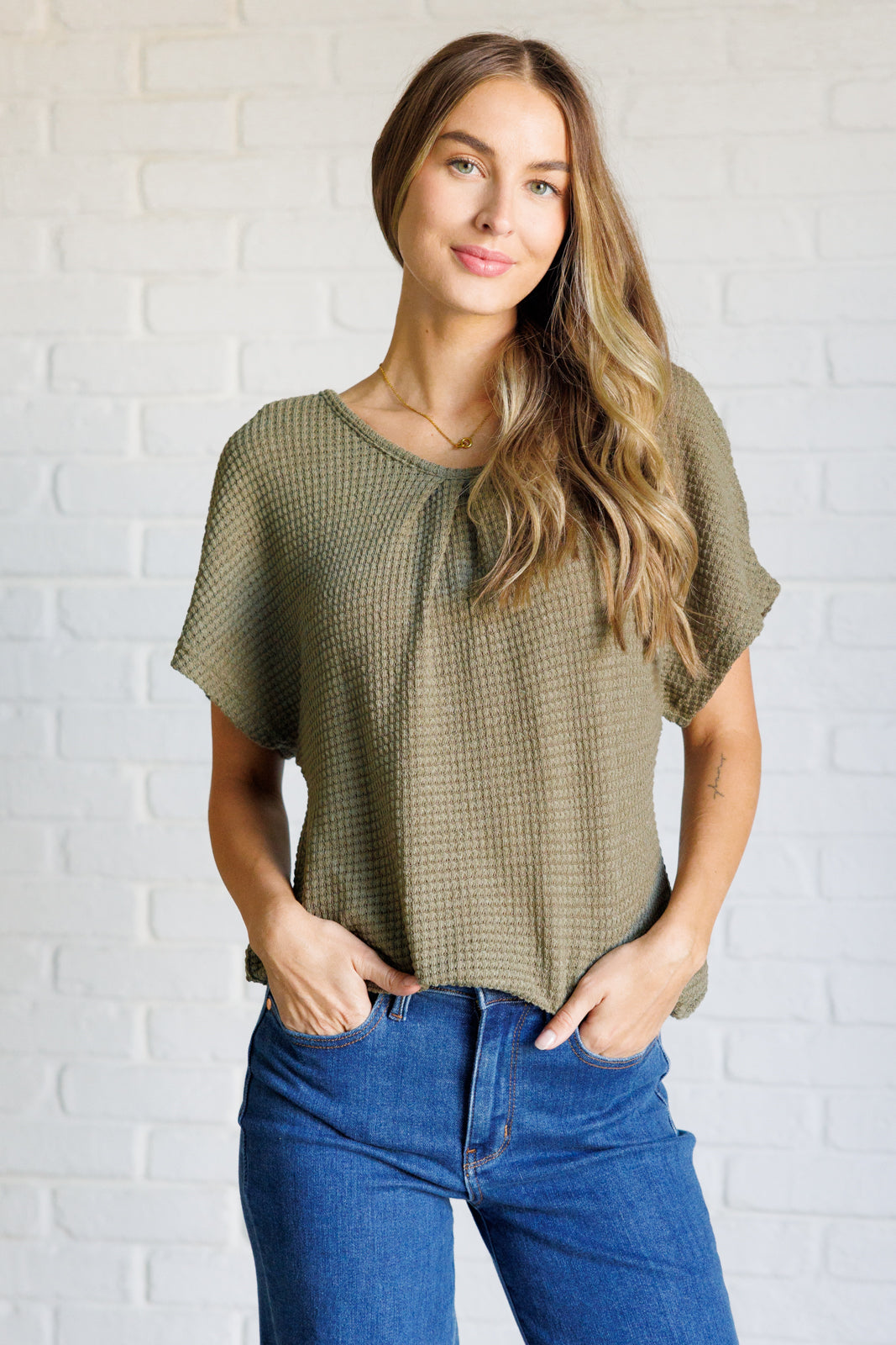 Secret Detail Lace Back Top Ave Shops