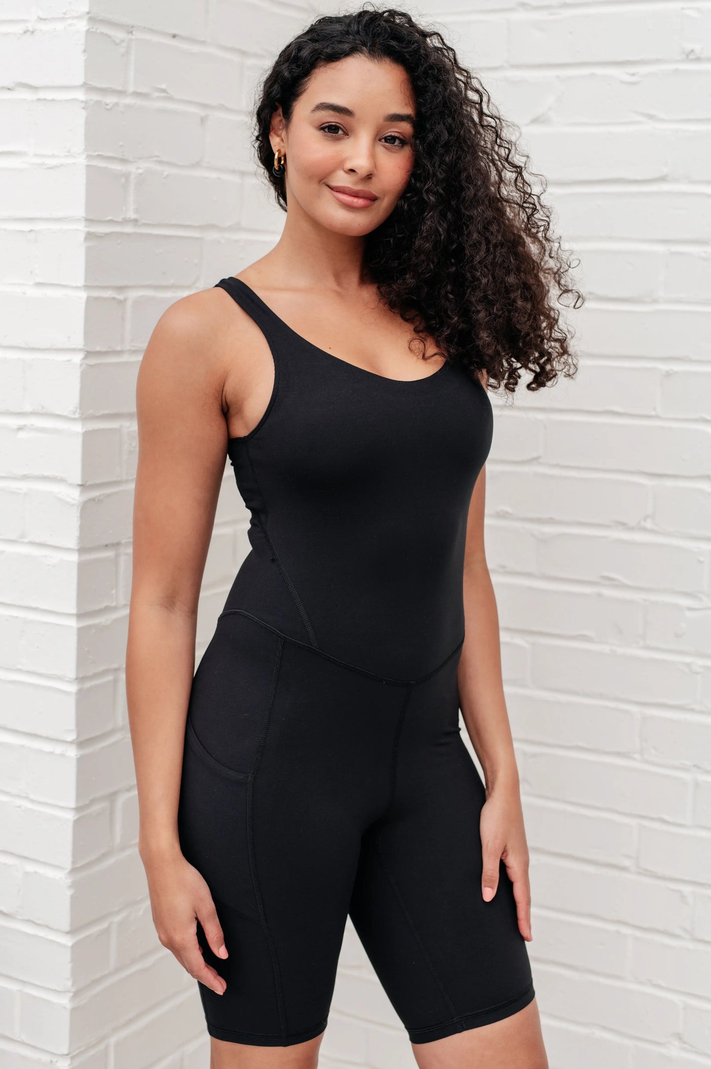 Sun Salutations Body Suit in Black Ave Shops