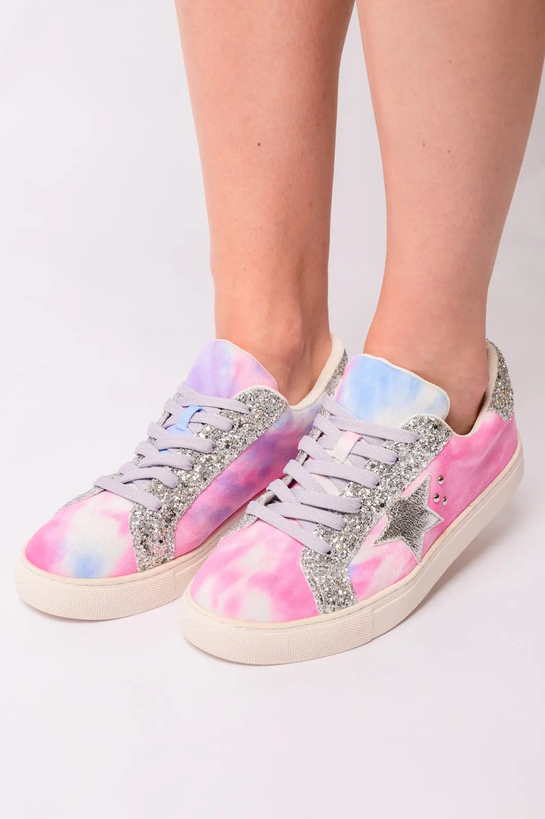 Supernova Sneakers in Pastel Tie Dye Ave Shops