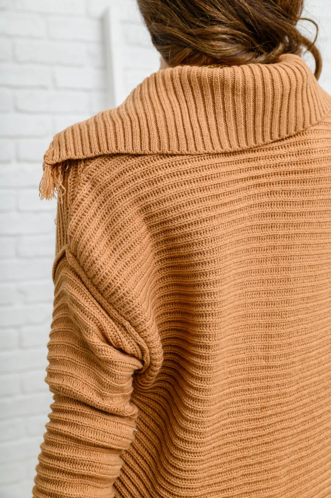 Travel Far & Wide Sweater in Taupe Ave Shops