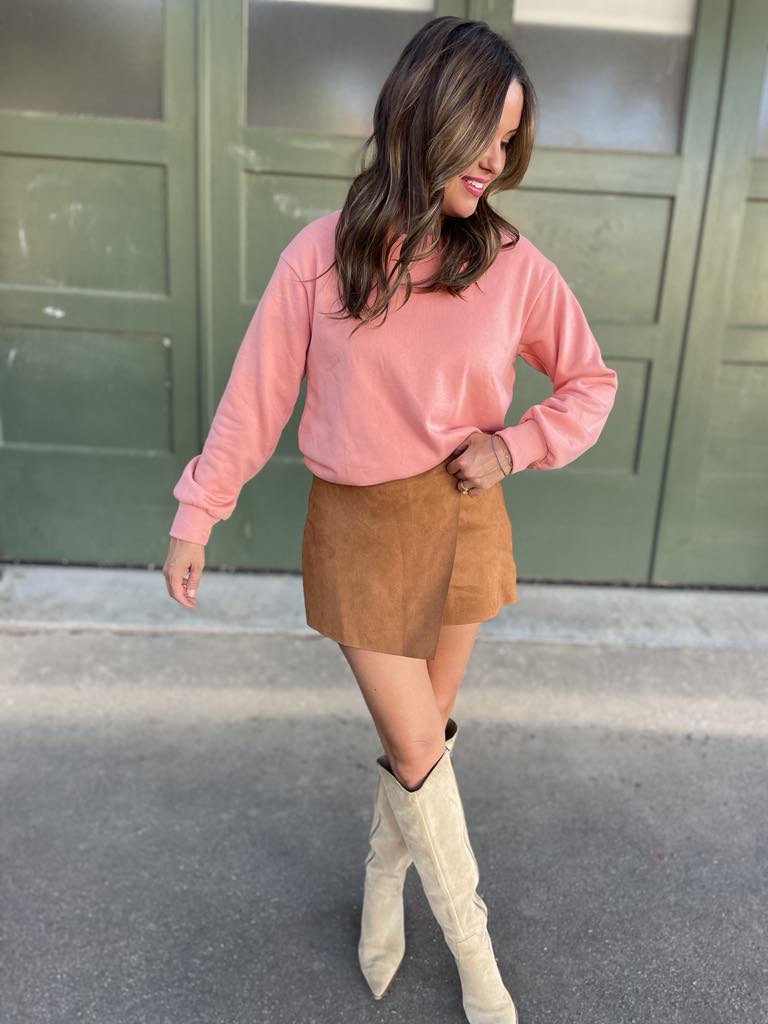 PREORDER: Bow Back Sweatshirt in Three Colors Ave Shops