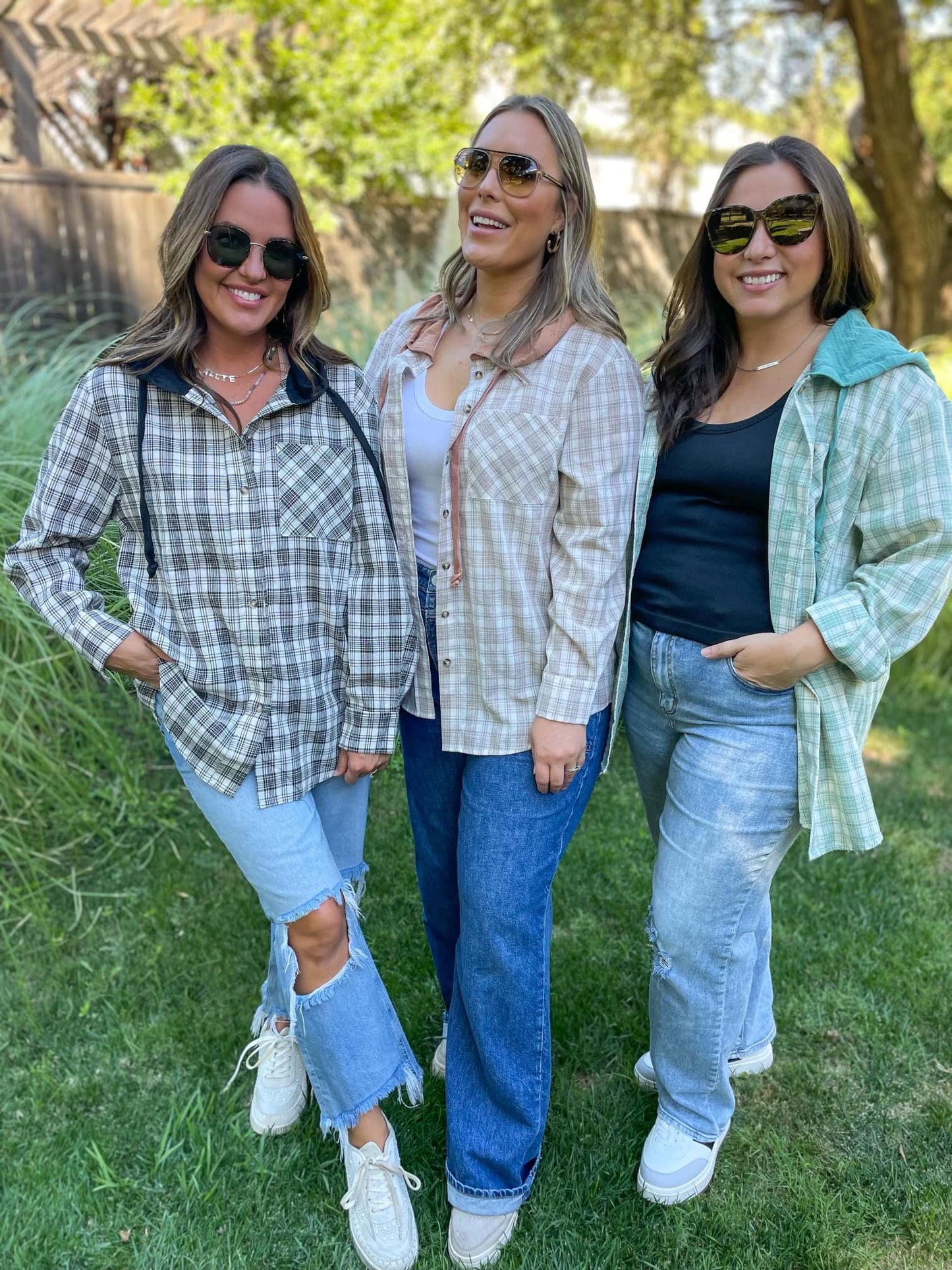 PREORDER: Laramie Hooded Button Up in Four Colors Ave Shops