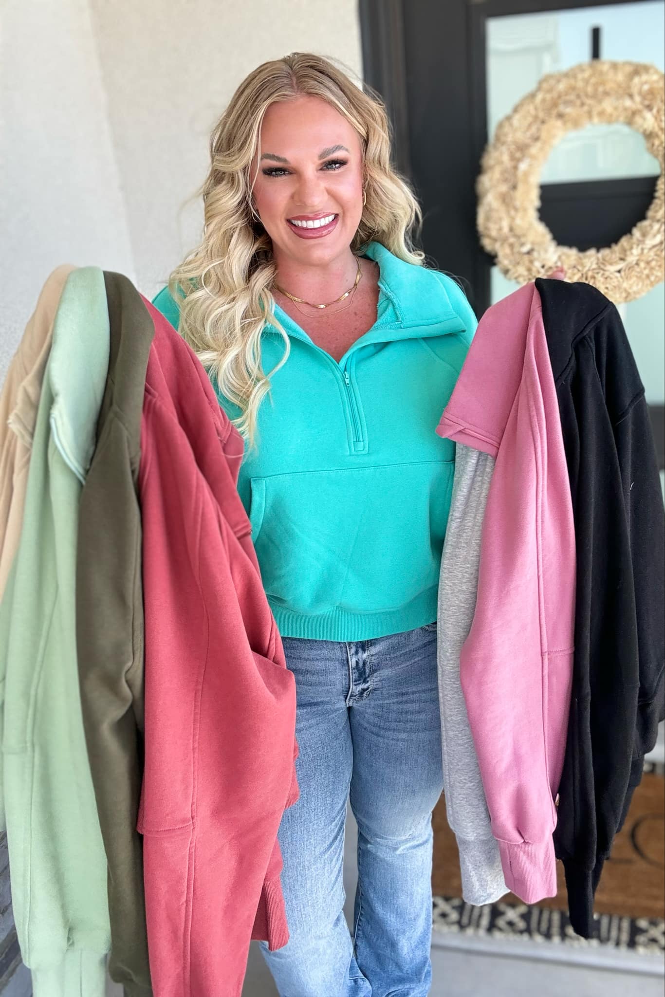 PREORDER: Newport Half Zip Pullover in Eight Colors Ave Shops