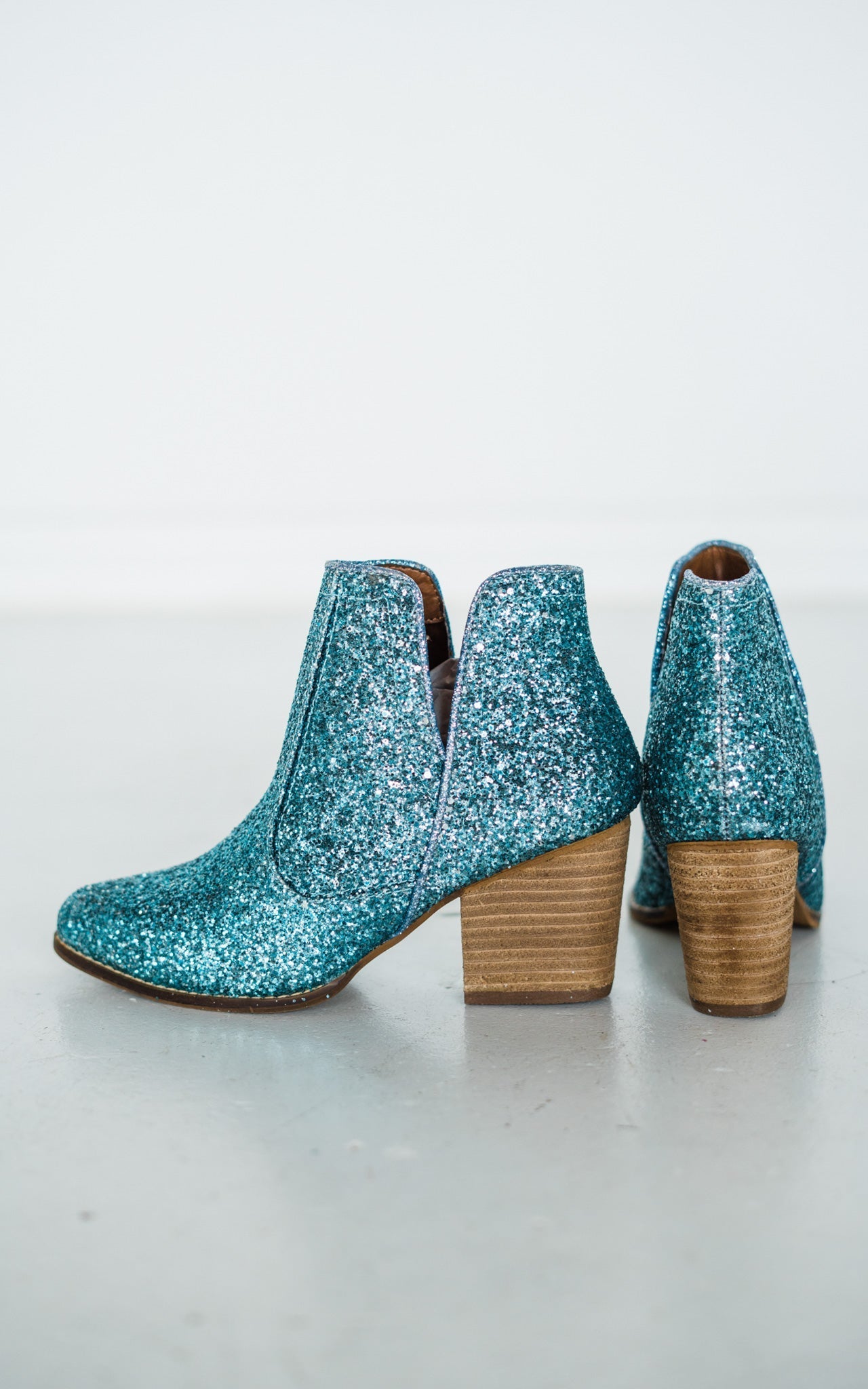 Fiera Booties in Blue Ave Shops