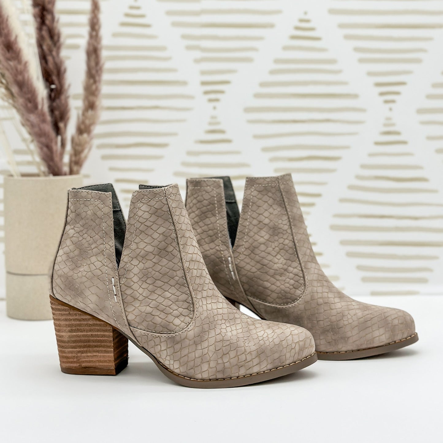 Tarim Bootie in Taupe Ave Shops