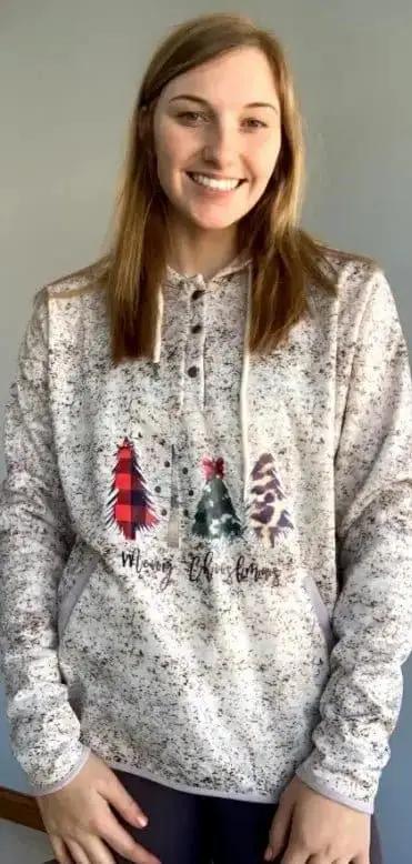Merry Christmas Hoodie The Magnolia Cottage Boutique