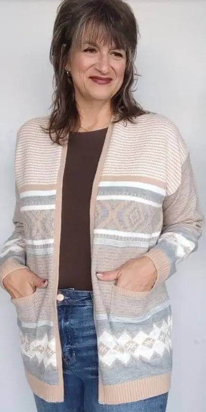 Michelle Mae Aztec Cardigan The Magnolia Cottage Boutique