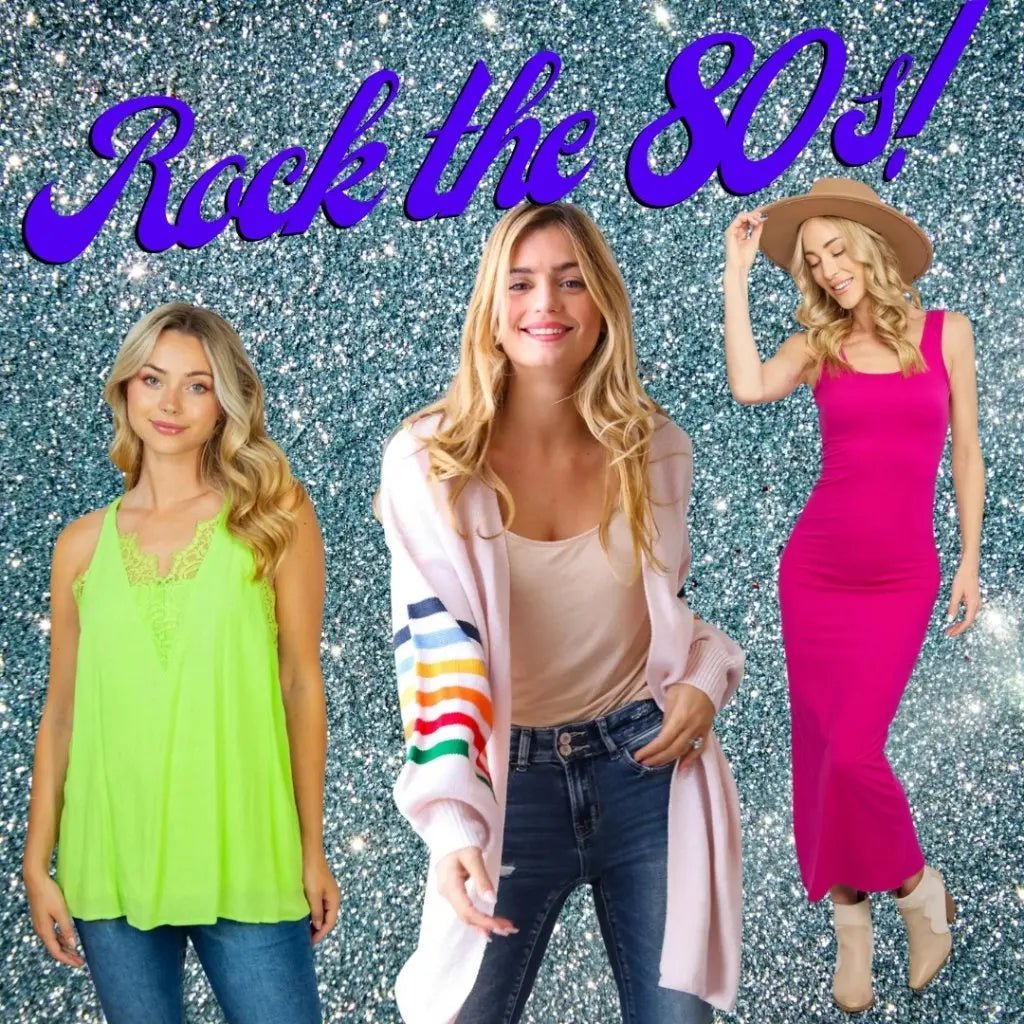 How can I wear the 1980s fashion trends? - The Magnolia Cottage Boutique