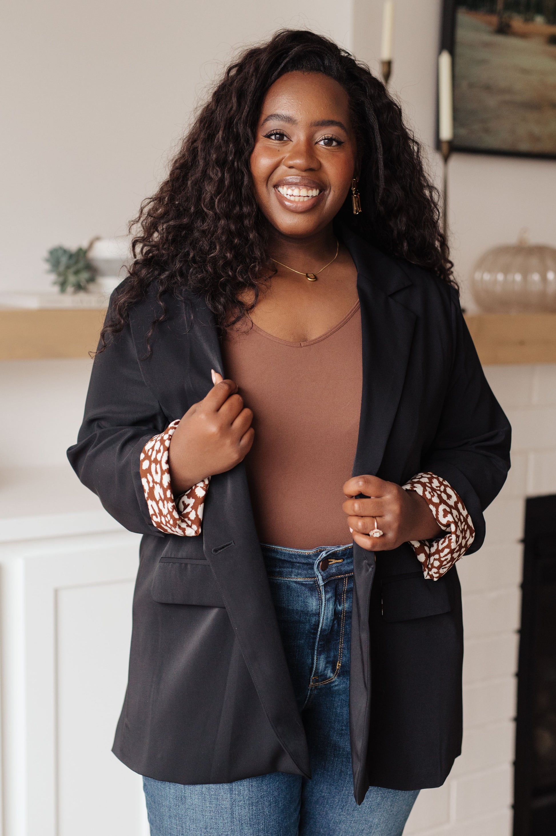 Every Day Blazer in Black Ave Shops