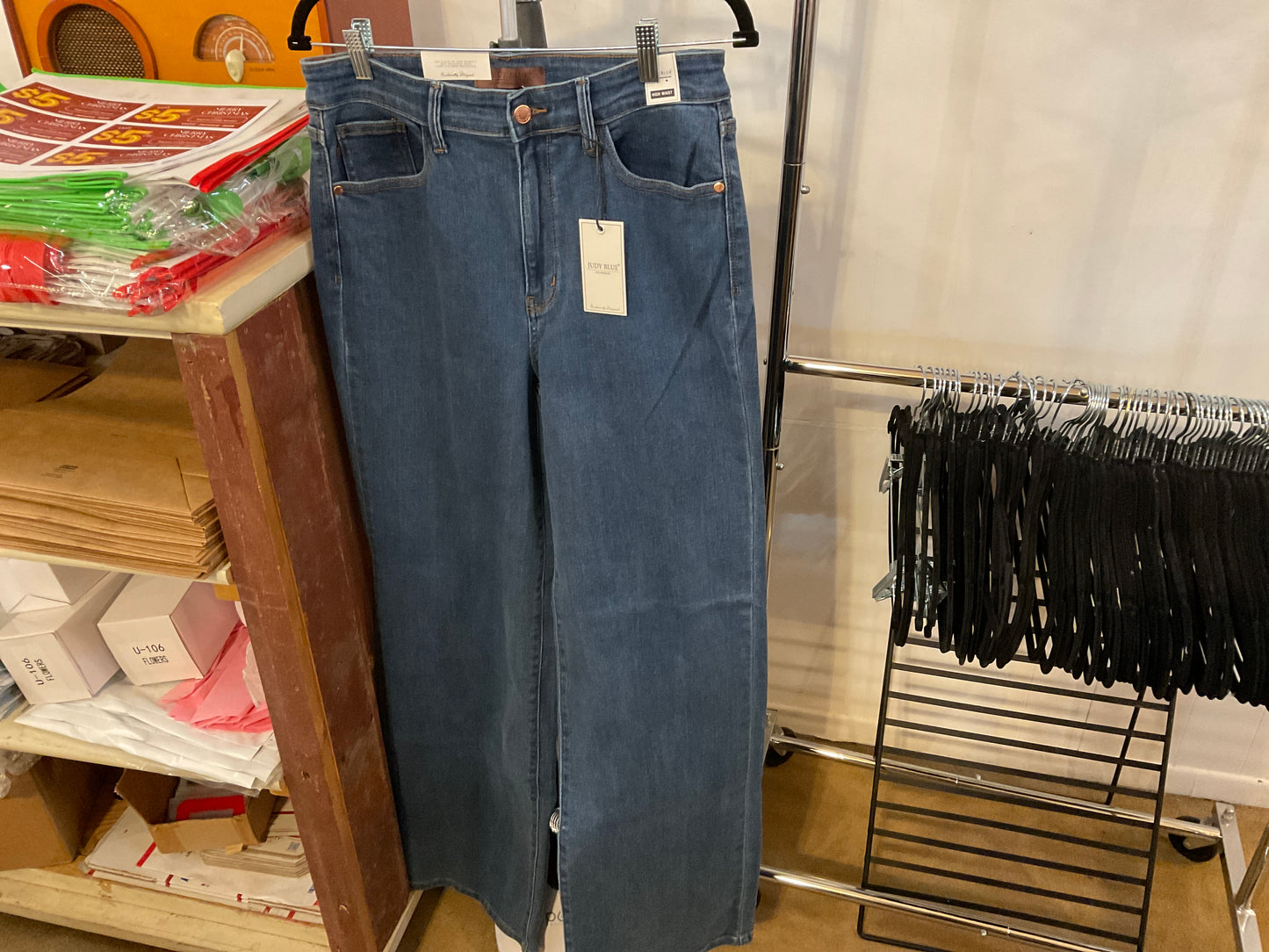 Vintage High Rise Wide Leg Jeans