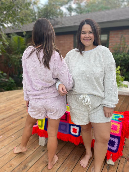 PREORDER: Love To Love You Pajama Short Set in Two Colors Ave Shops