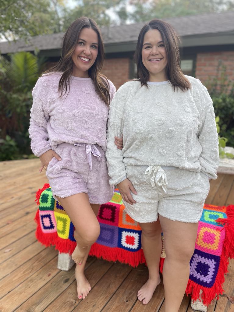 PREORDER: Love To Love You Pajama Short Set in Two Colors Ave Shops