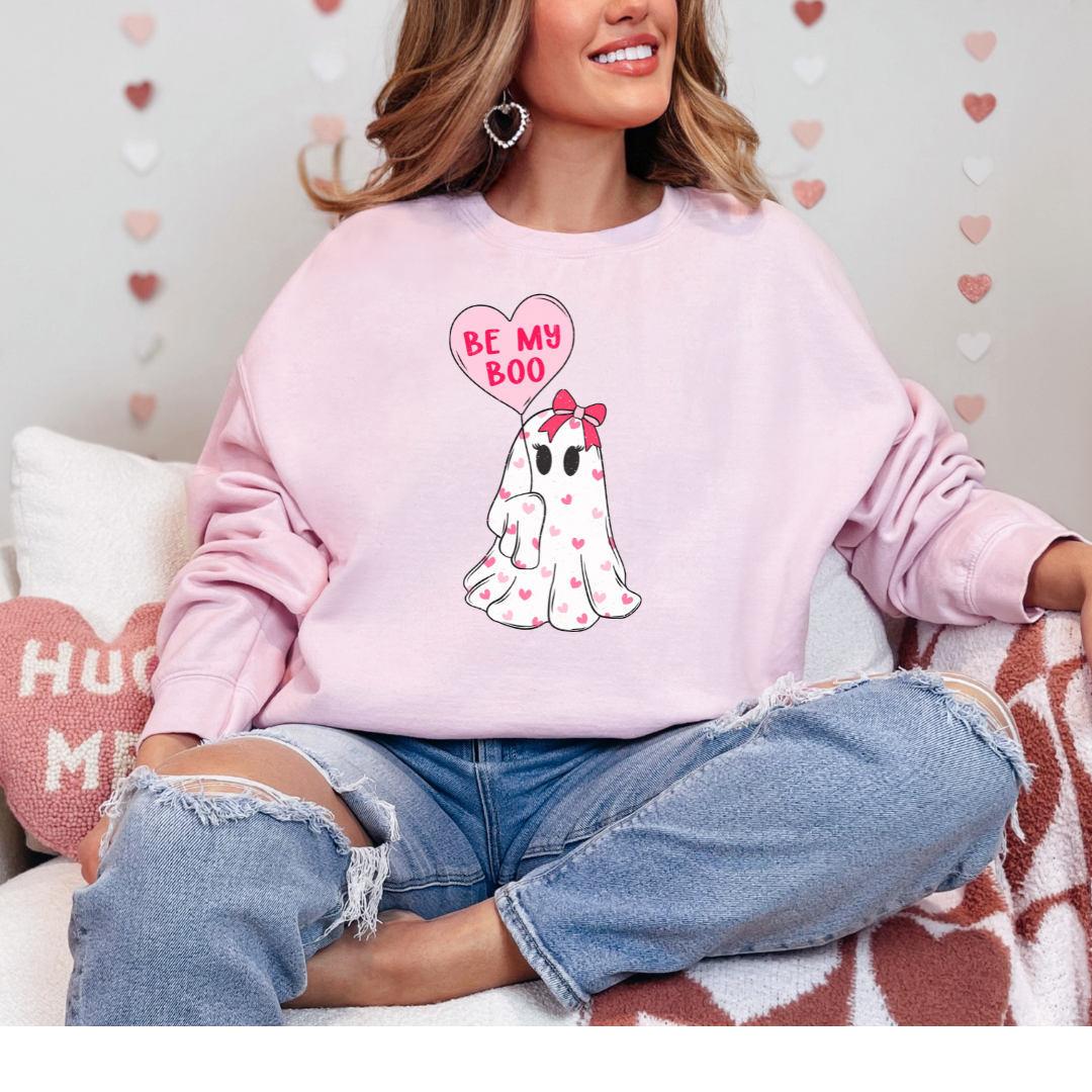 Be My Boo Graphic Sweatshirt Ave Shops