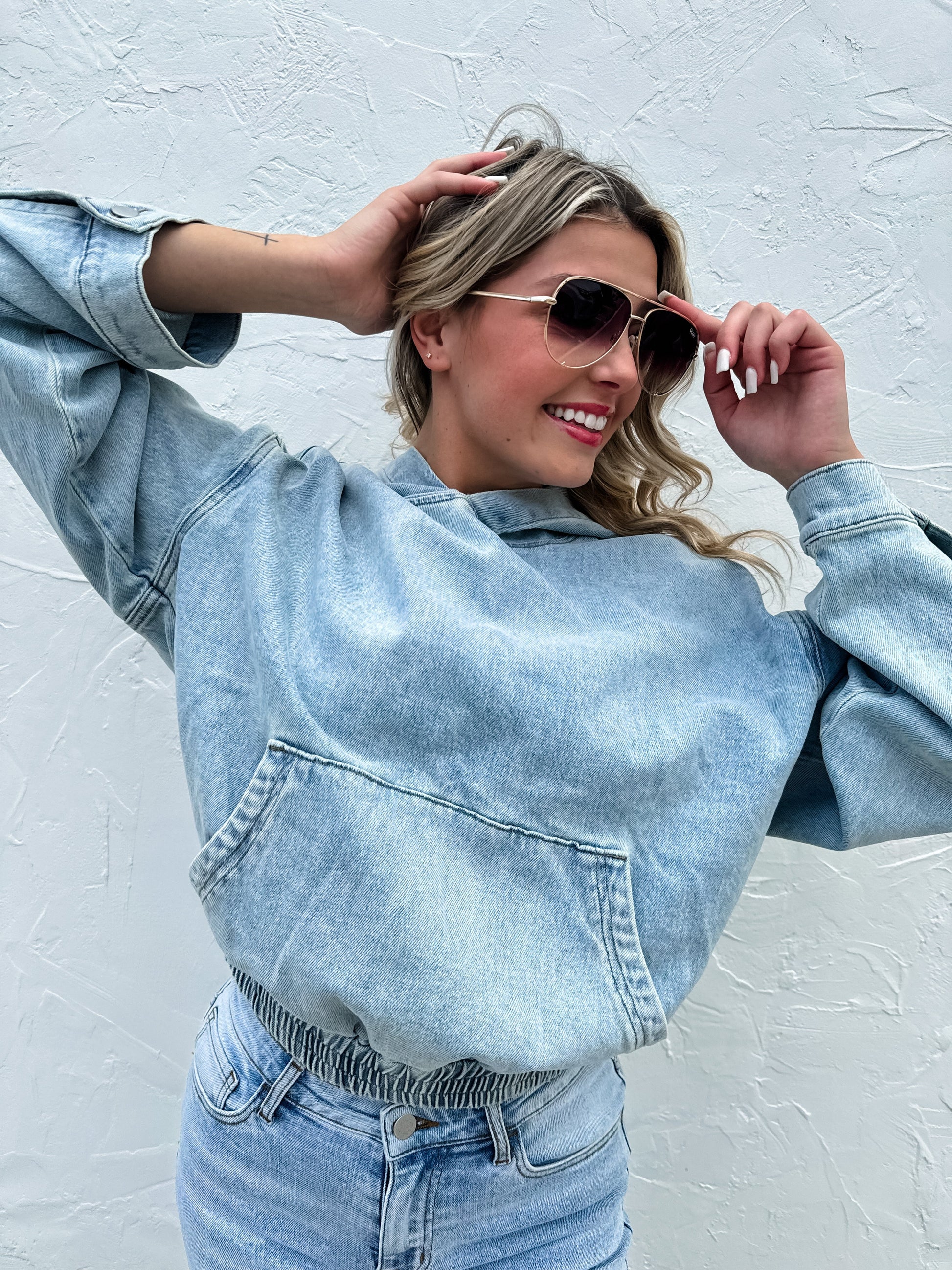 PREORDER: Denim Blues Classic Pullover Ave Shops