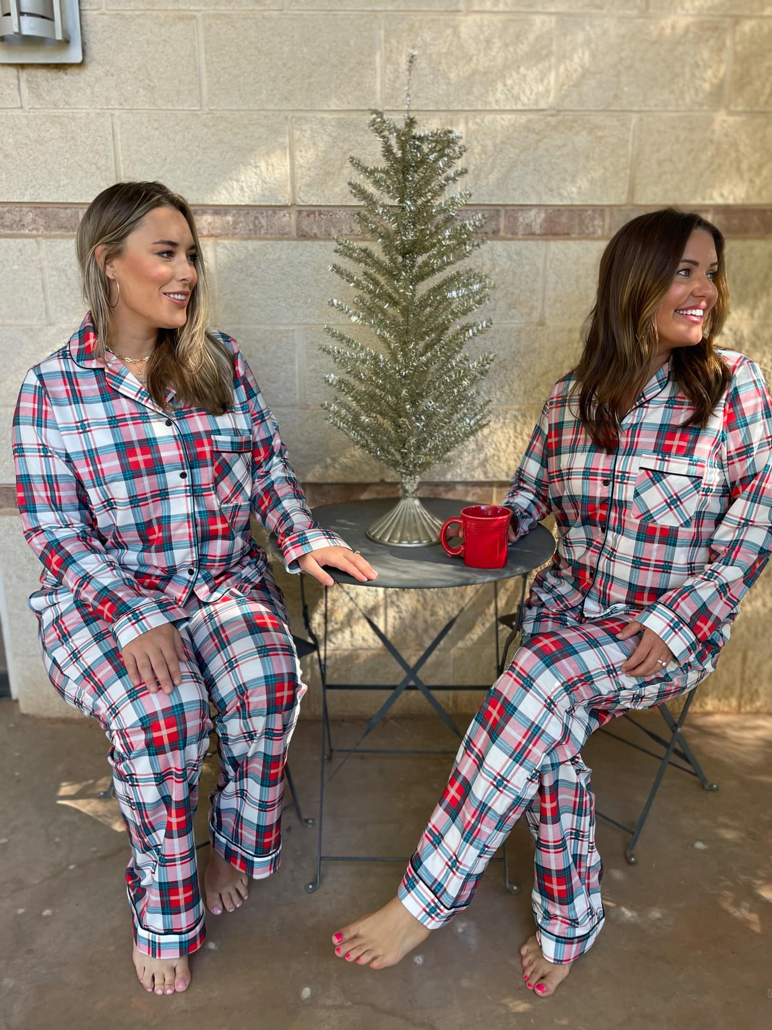 PREORDER: Holiday Plaid Pajama Set Ave Shops