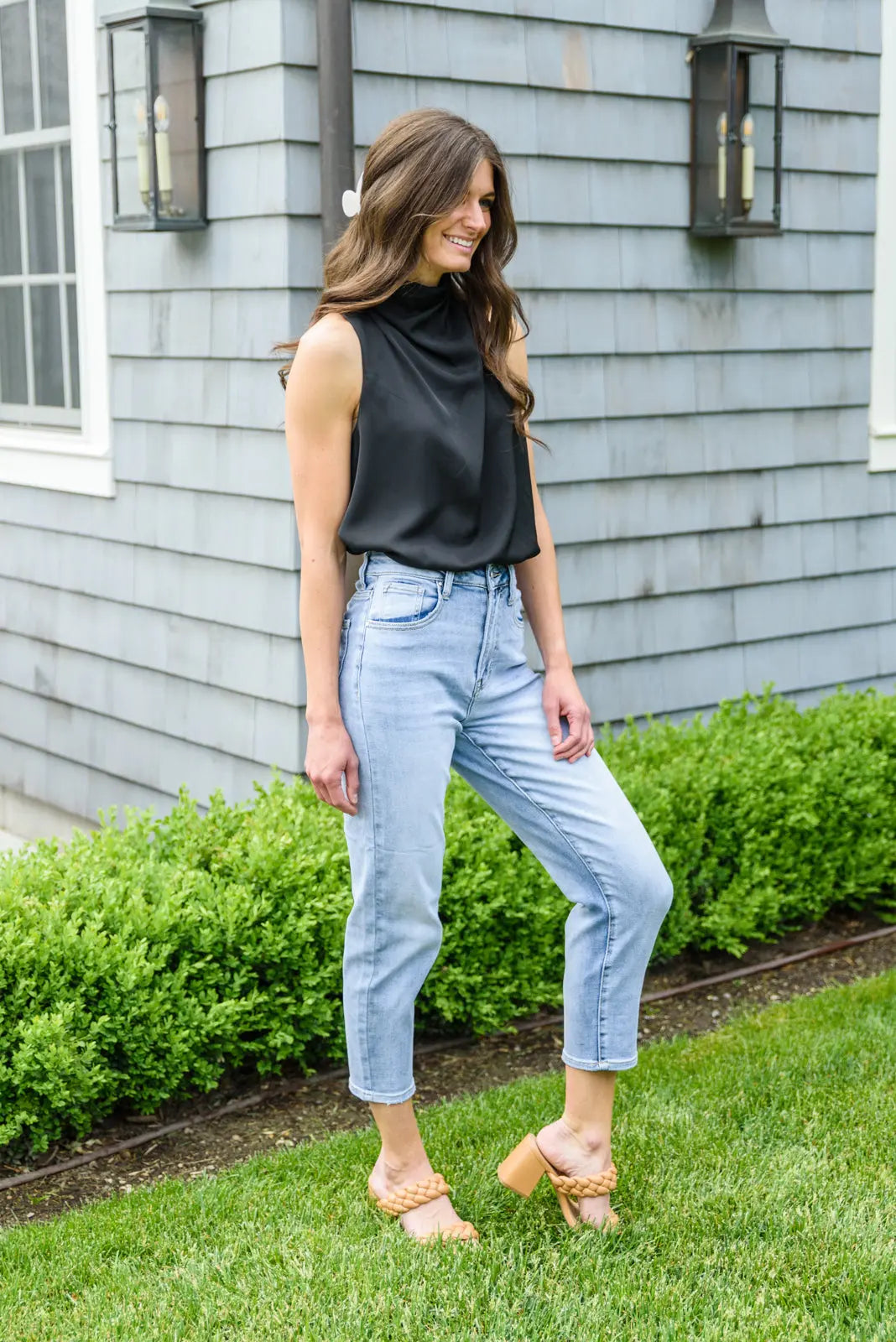 A-Game Mom Fit Jeans Ave Shops