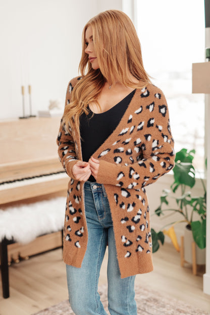 Animal Instinct Longline Cardigan Ave Shops