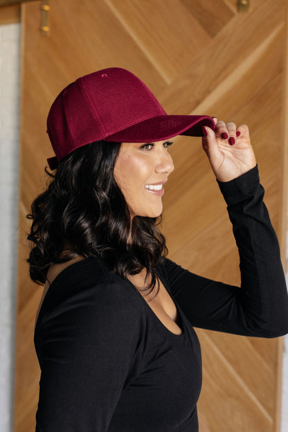 Basic Babe Ball Cap in Wine Ave Shops