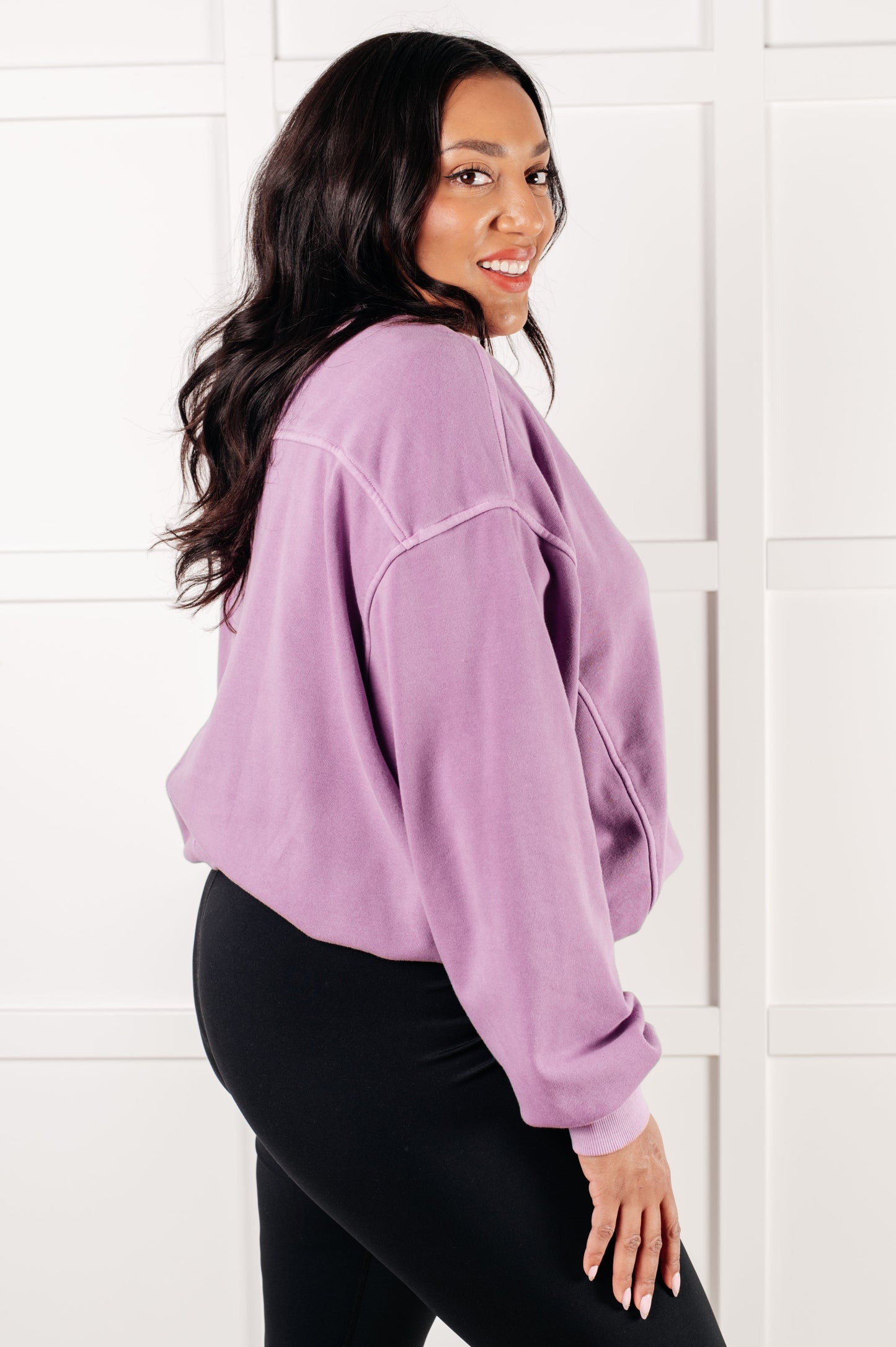 Beyond the Basics Pullover in Violet Ave Shops