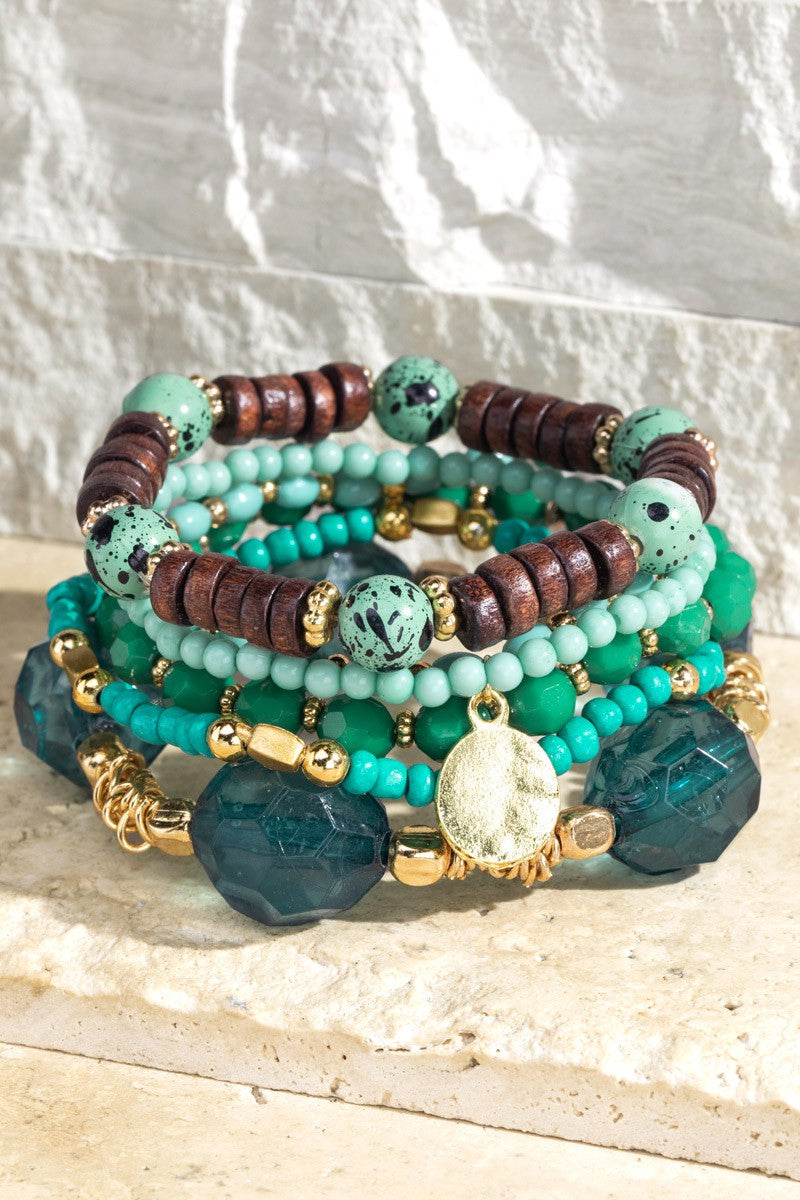 Boho Multi Layered Bracelet The Magnolia Cottage Boutique