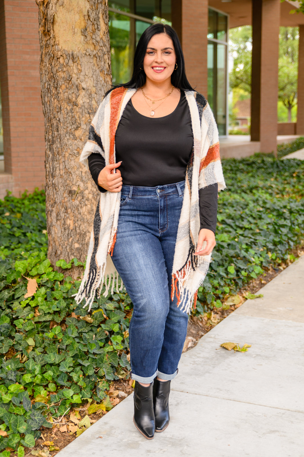 Can You Believe It Basic Long Sleeve Top In Black Ave Shops